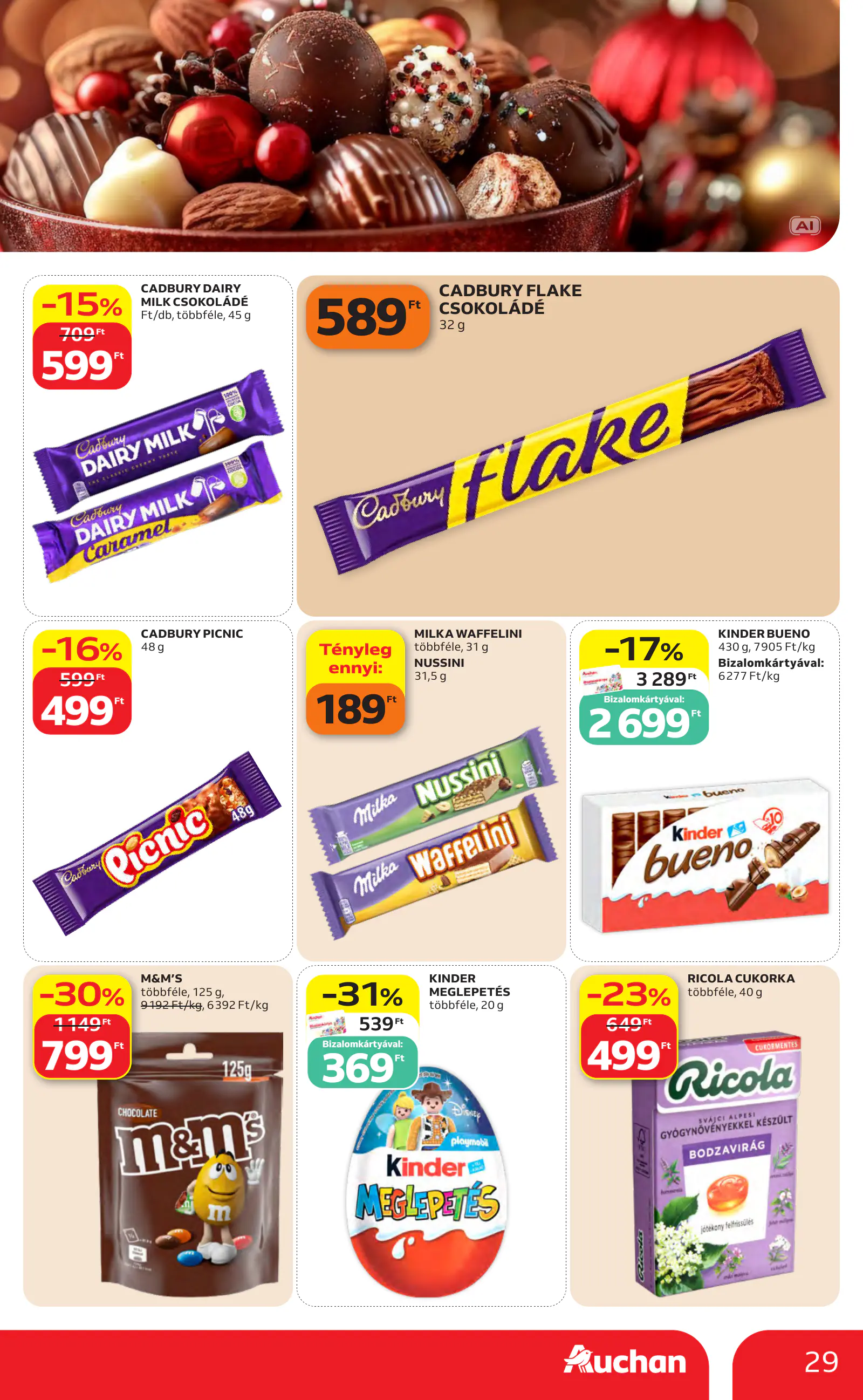 Auchan heti Hipermarket ajánlataink, 29. oldal (okt. 22–28.)