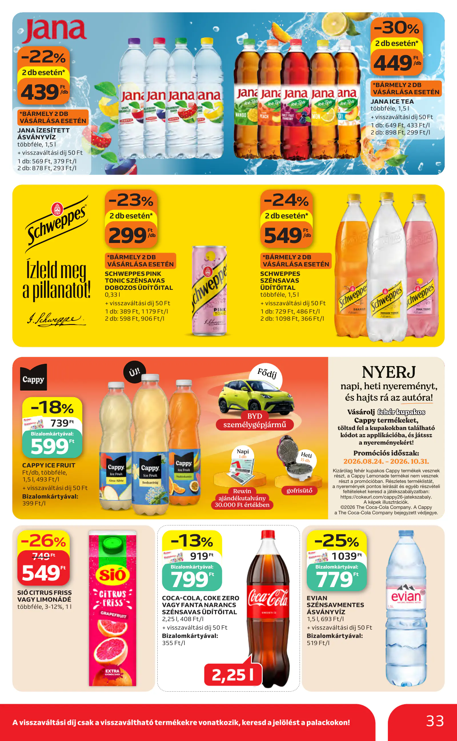 Auchan heti Hipermarket ajánlataink, 33. oldal (okt. 22–28.)