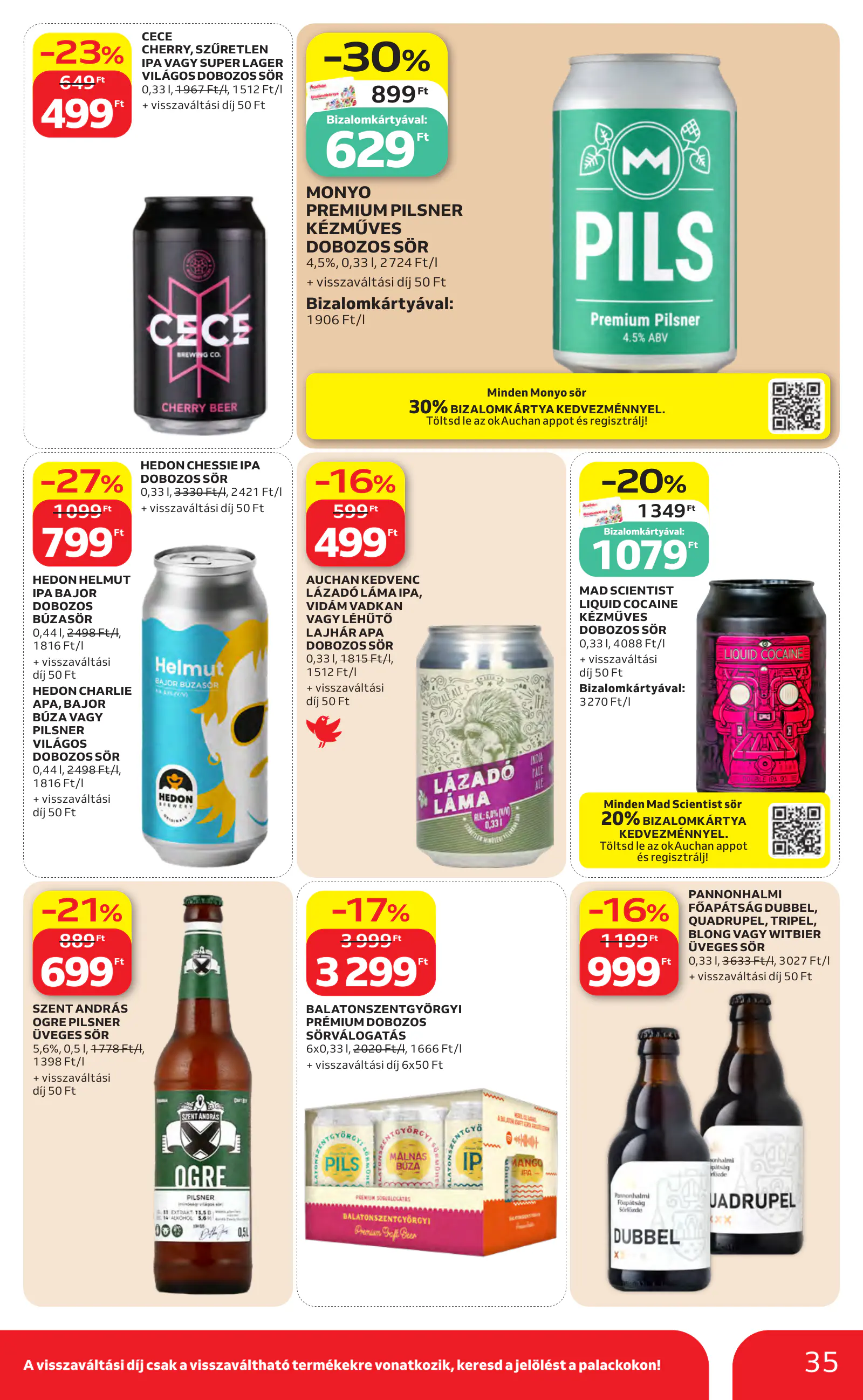 Auchan heti Hipermarket ajánlataink, 35. oldal (okt. 22–28.)
