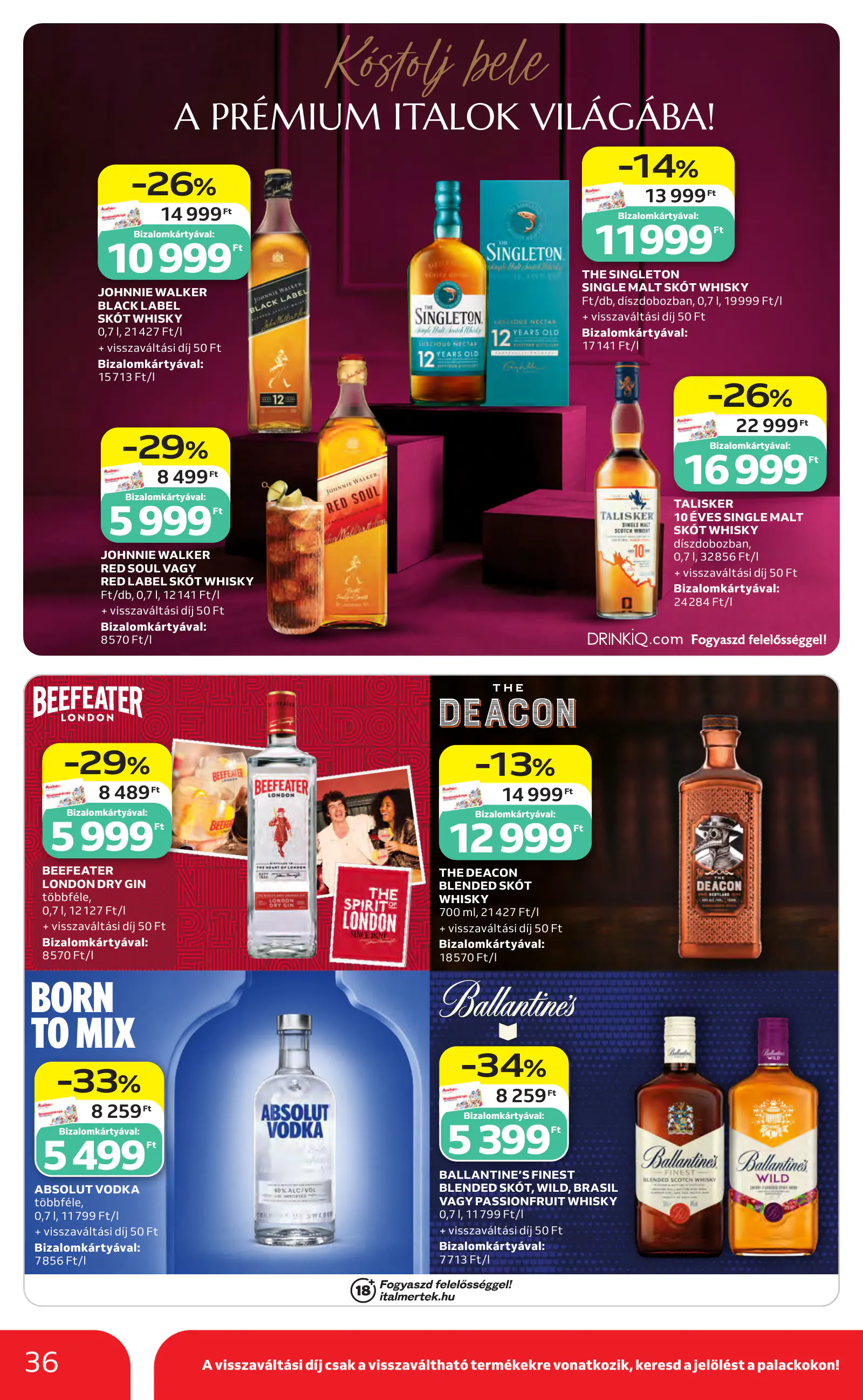 Auchan heti Hipermarket ajánlataink, 36. oldal (okt. 22–28.)