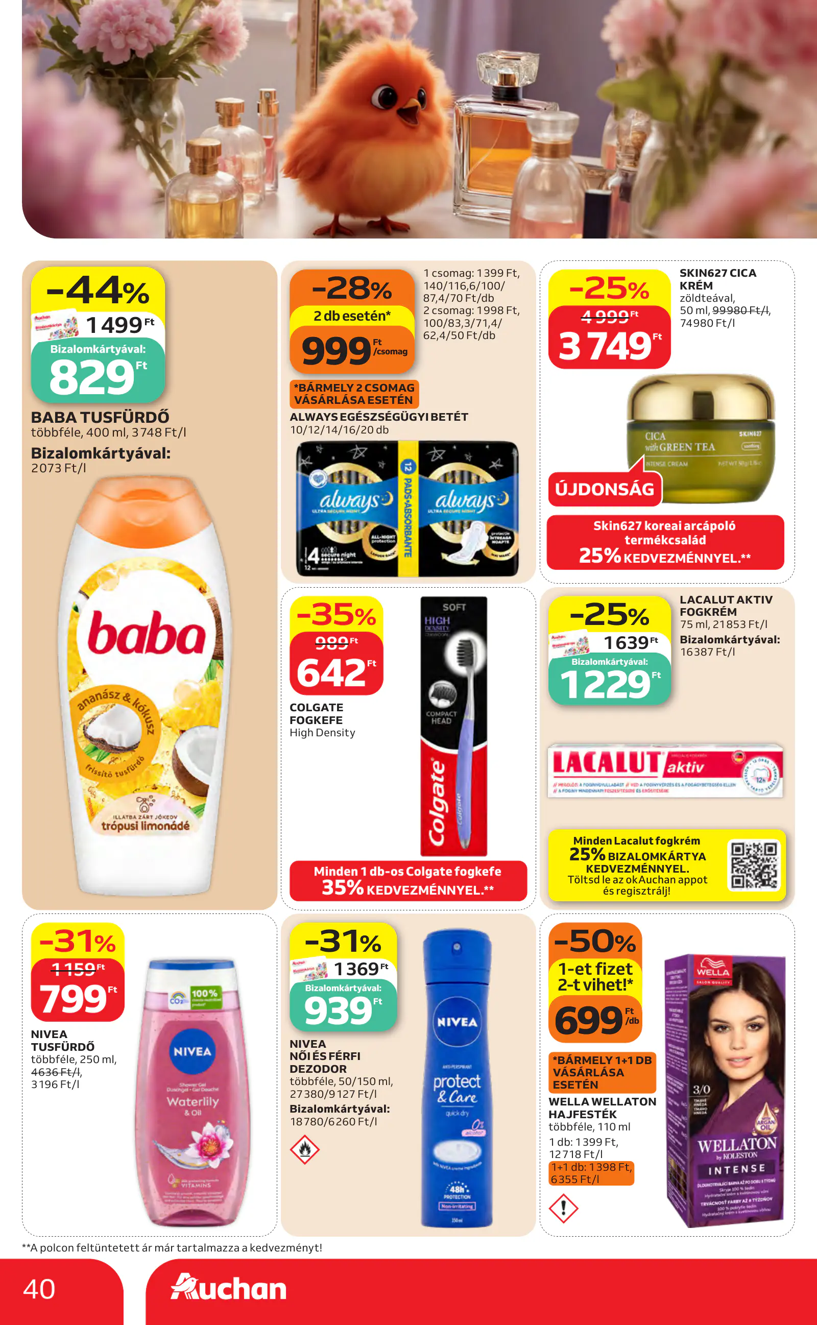 Auchan heti Hipermarket ajánlataink, 40. oldal (okt. 22–28.)