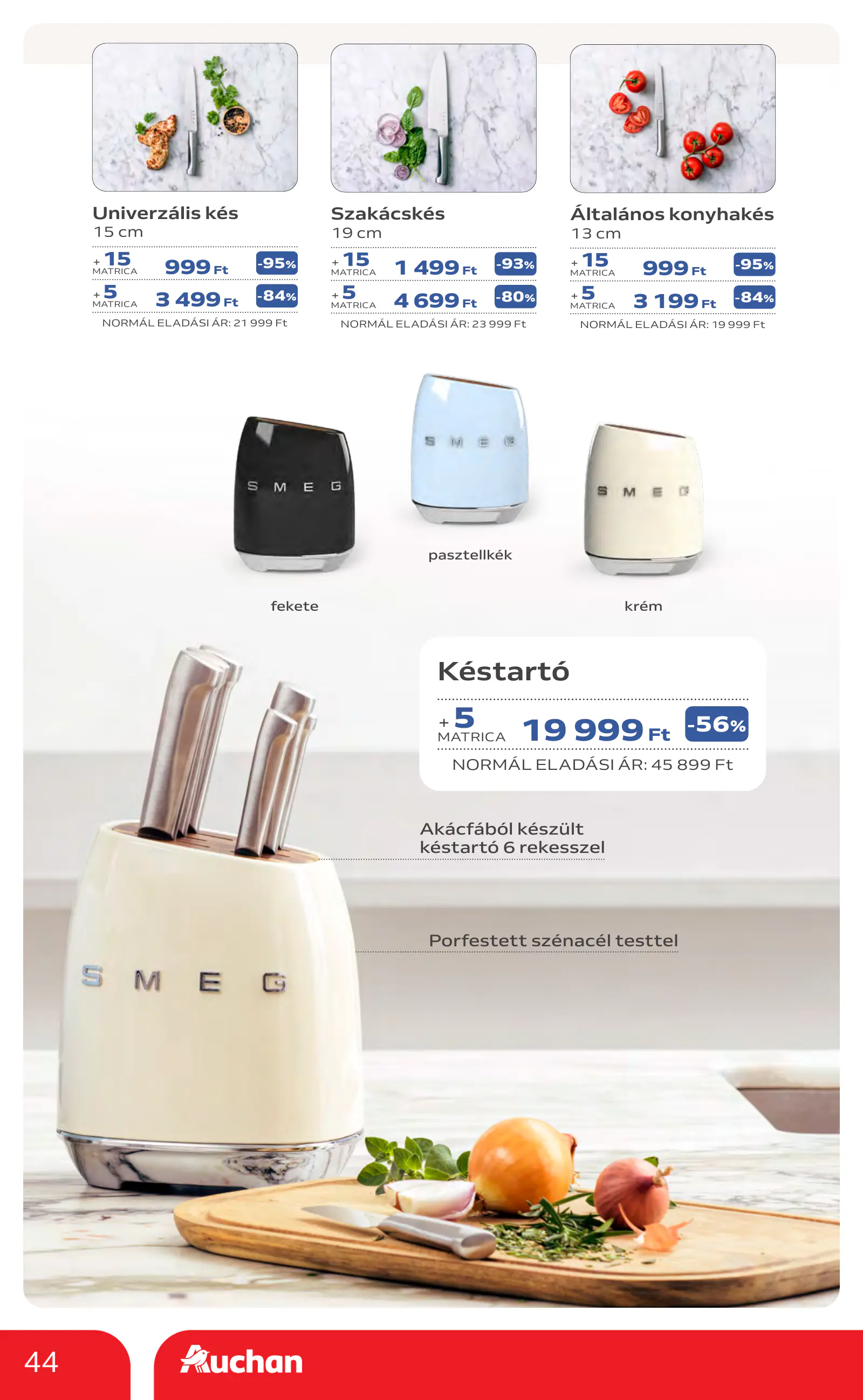 Auchan heti Hipermarket ajánlataink, 44. oldal (okt. 22–28.)