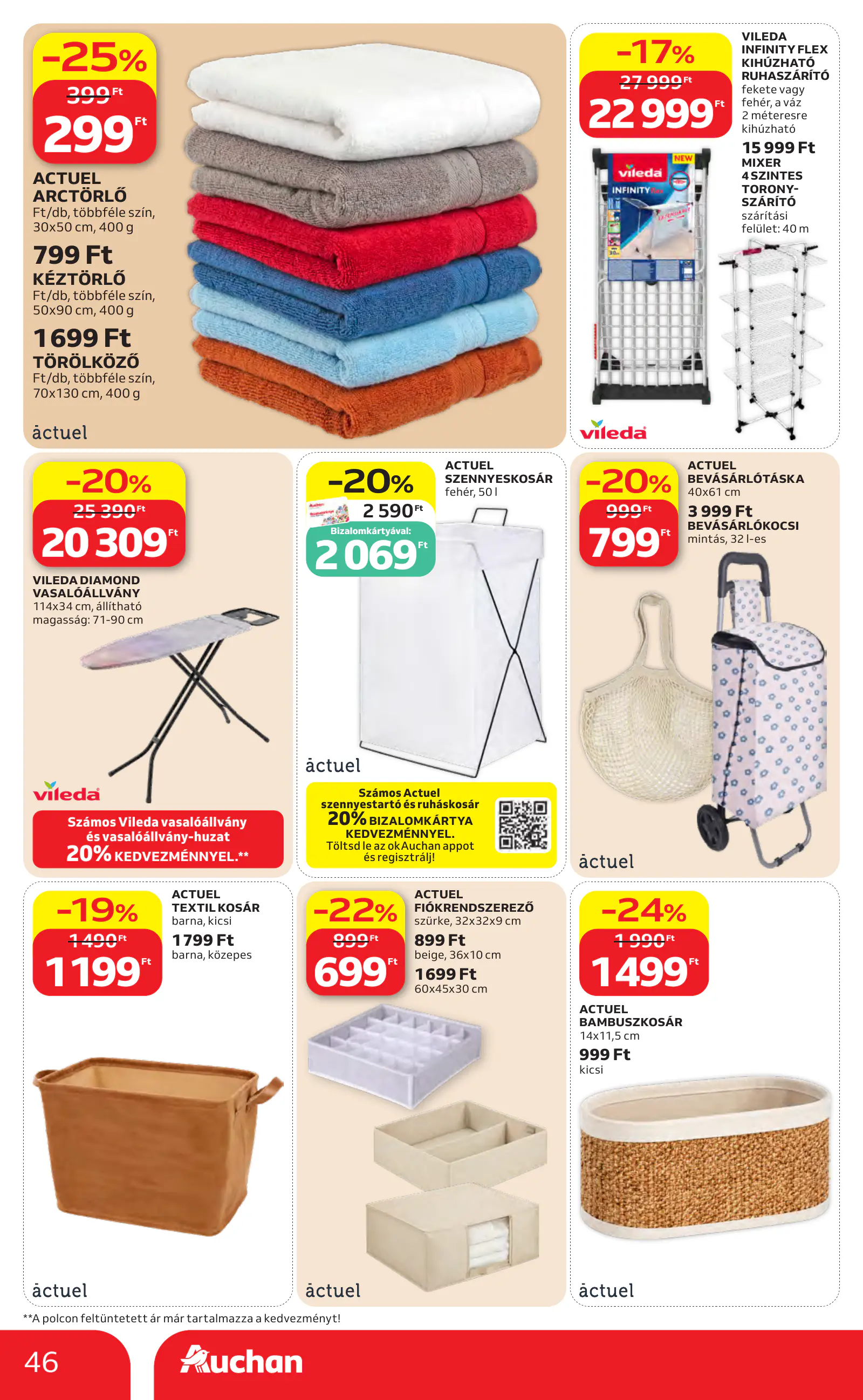 Auchan heti Hipermarket ajánlataink, 46. oldal (okt. 22–28.)