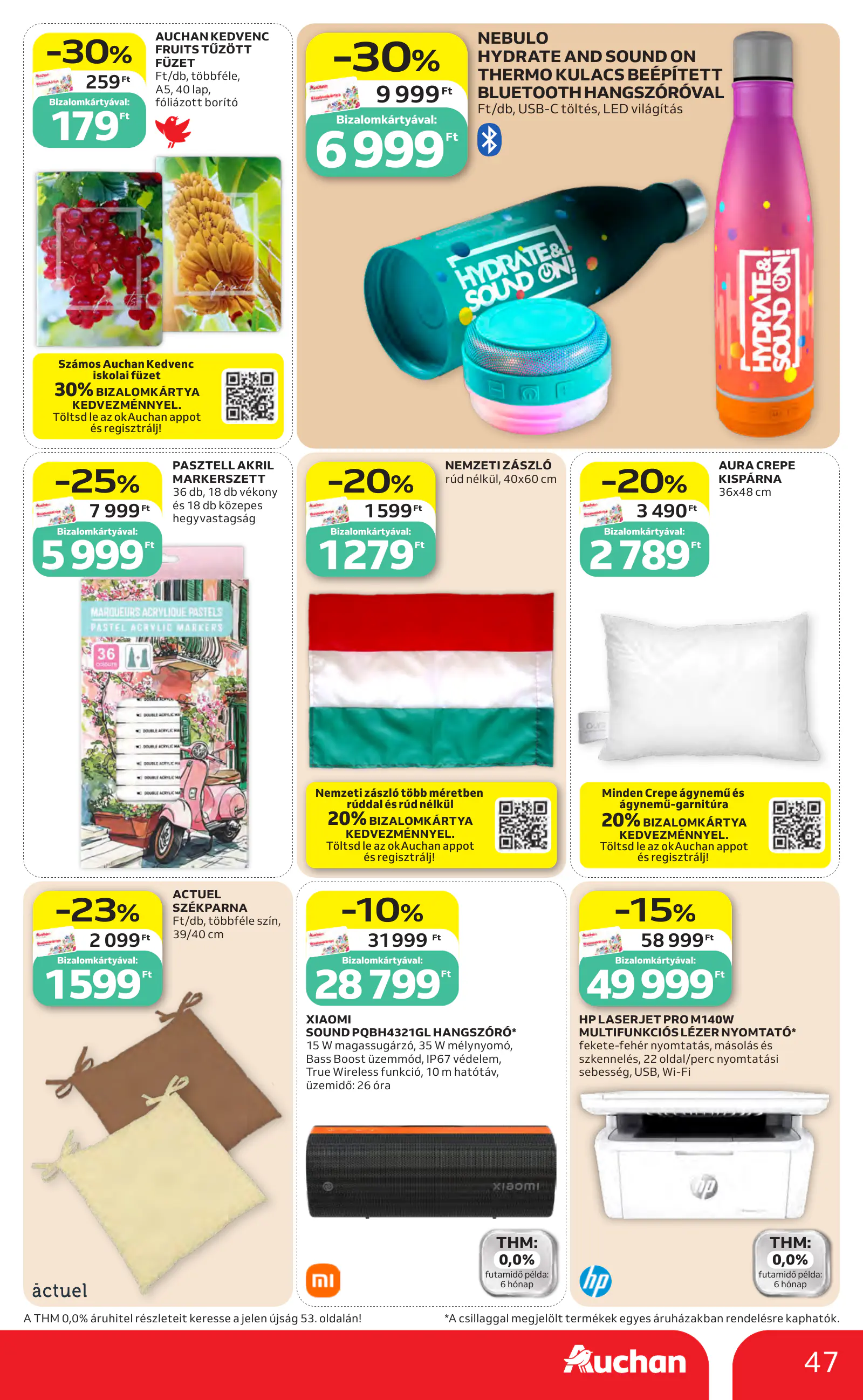 Auchan heti Hipermarket ajánlataink, 47. oldal (okt. 22–28.)