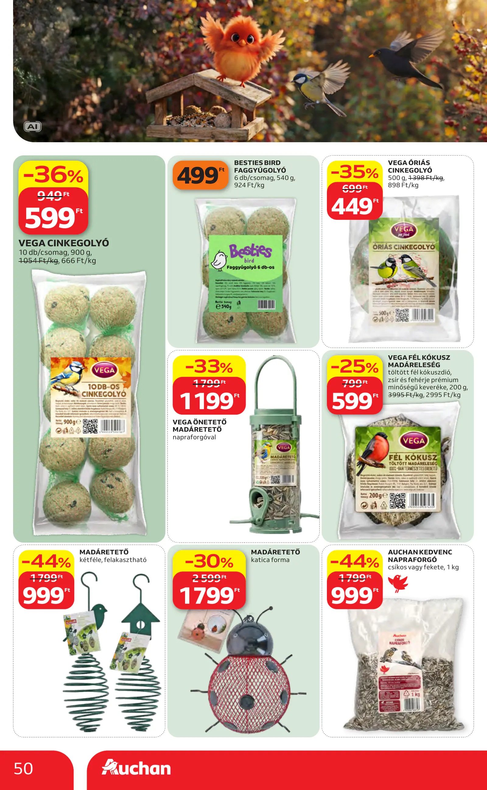 Auchan heti Hipermarket ajánlataink, 50. oldal (okt. 22–28.)