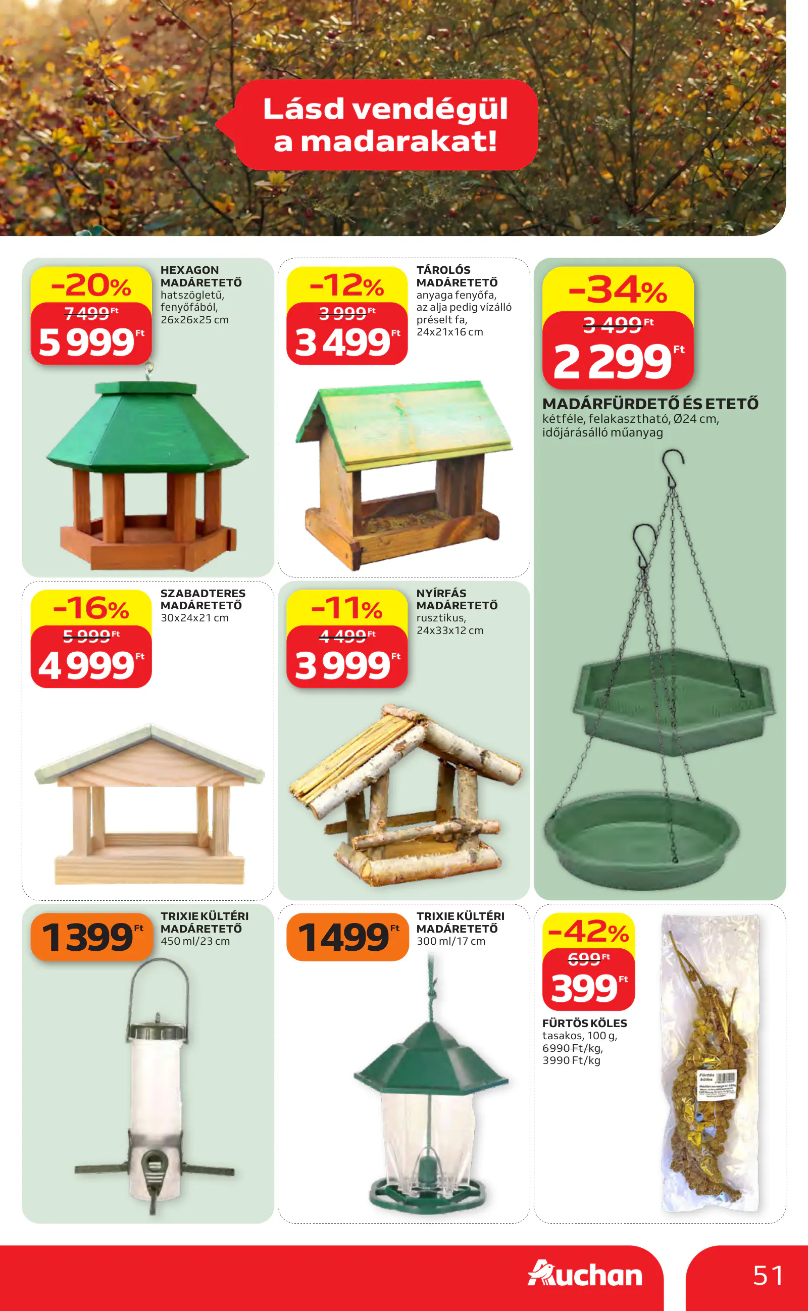 Auchan heti Hipermarket ajánlataink, 51. oldal (okt. 22–28.)