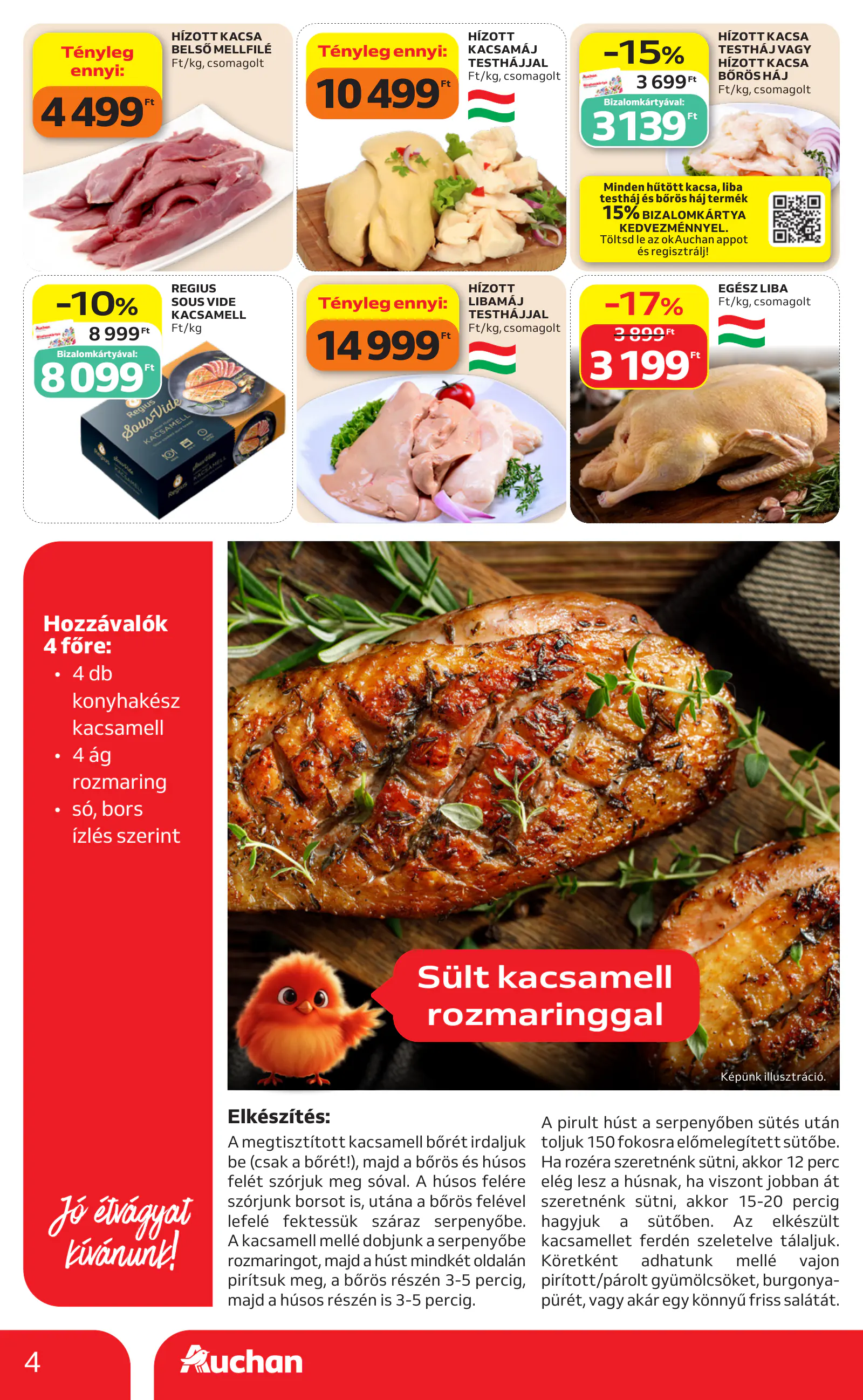 Auchan heti Hipermarket ajánlataink, 4. oldal (okt. 29. – nov. 4.)
