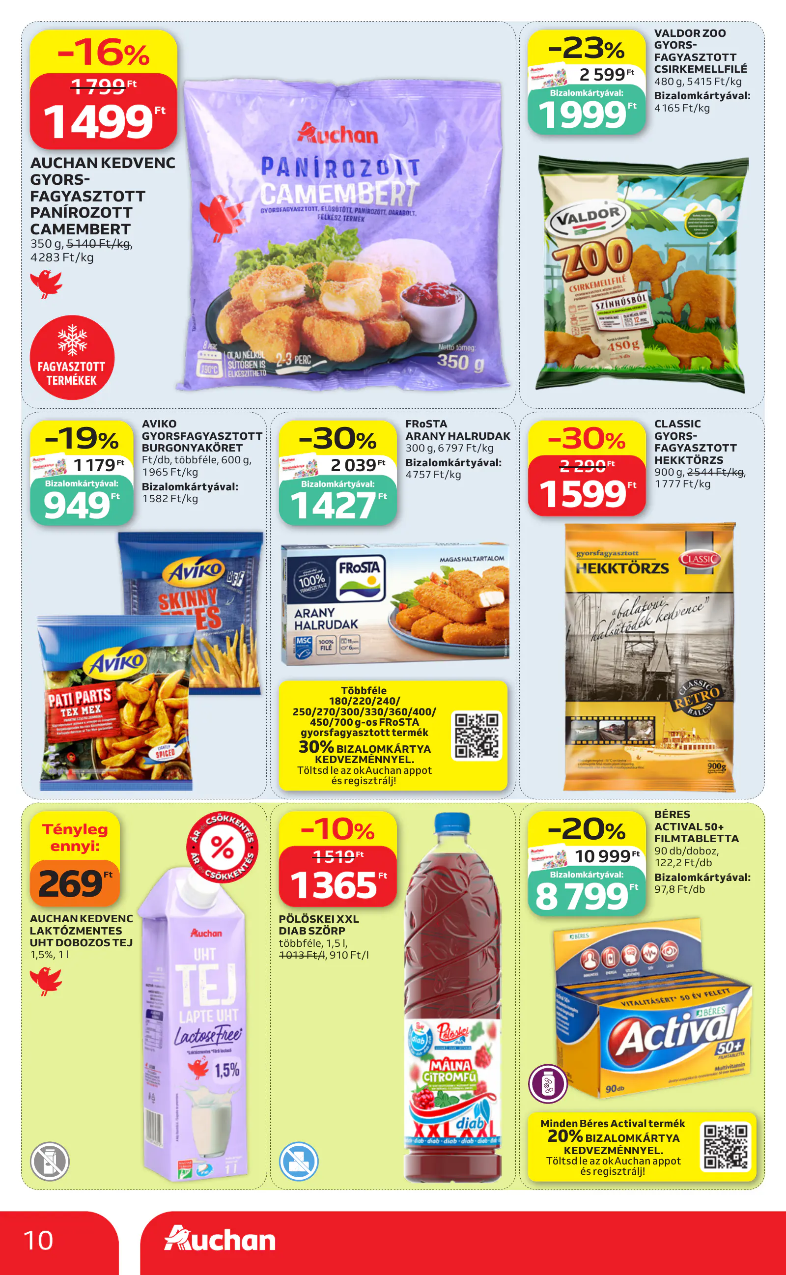 Auchan heti Hipermarket ajánlataink, 10. oldal (okt. 29. – nov. 4.)