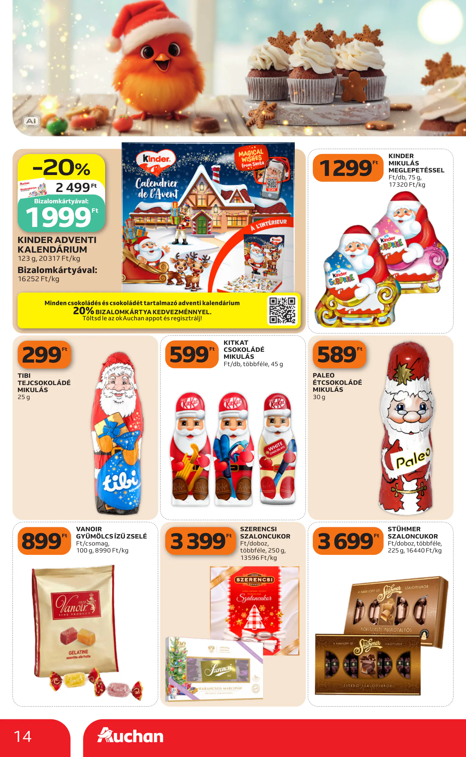 Auchan heti Hipermarket ajánlataink, 14. oldal (okt. 29. – nov. 4.)