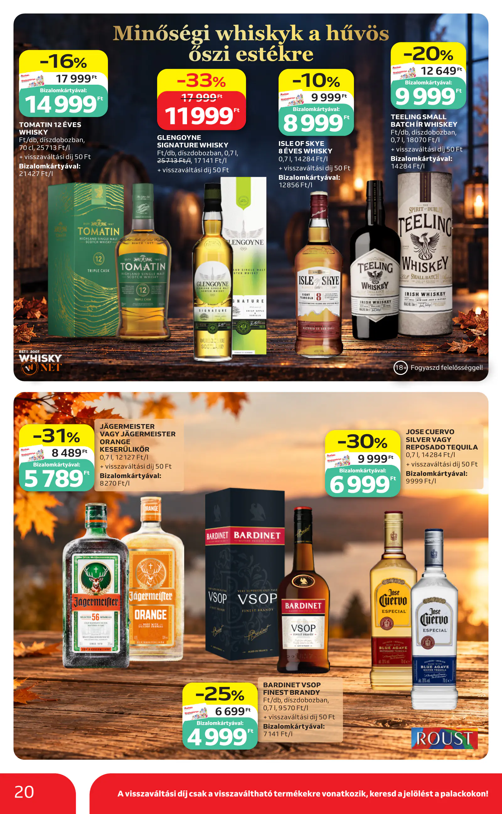 Auchan heti Hipermarket ajánlataink, 20. oldal (okt. 29. – nov. 4.)