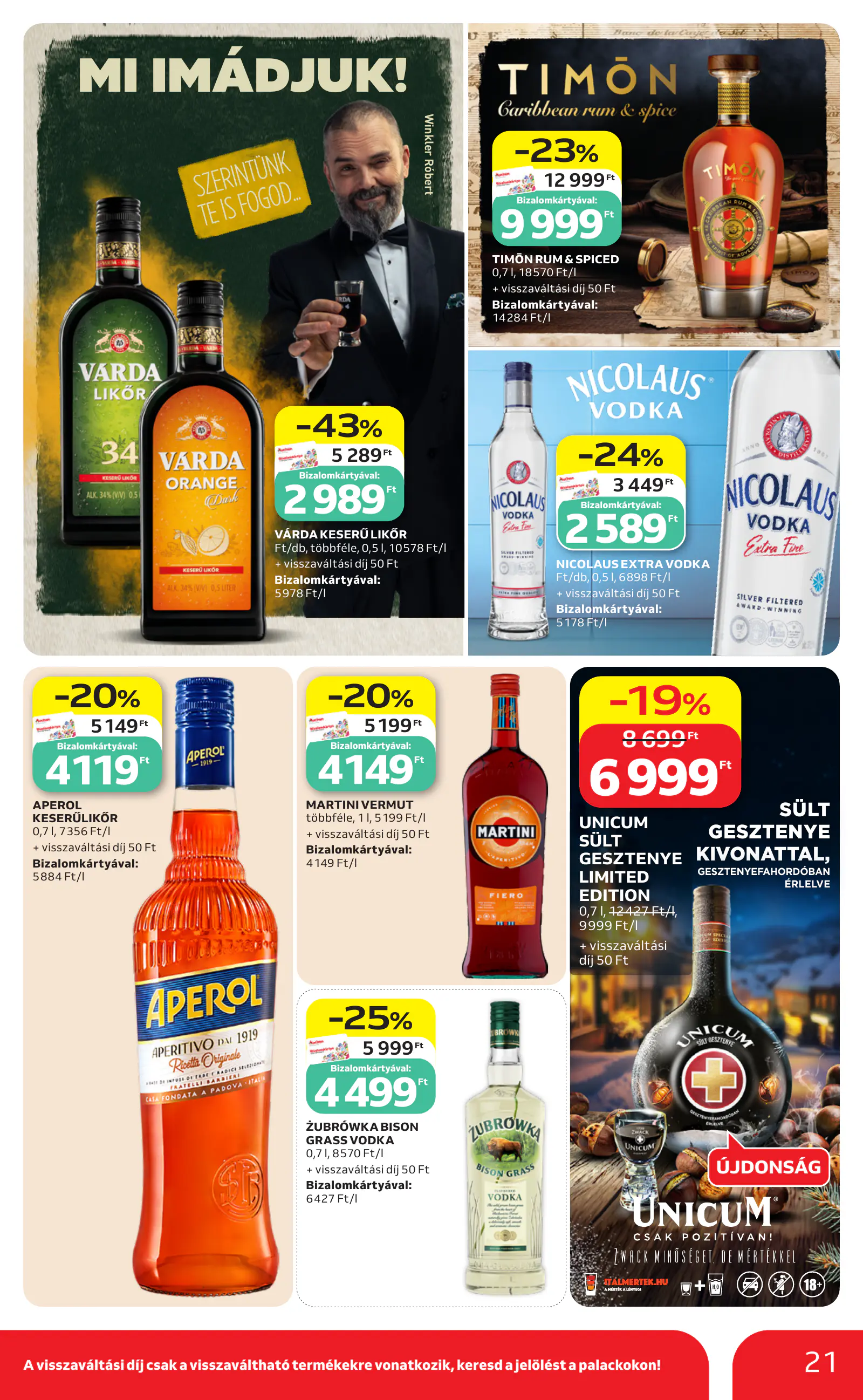 Auchan heti Hipermarket ajánlataink, 21. oldal (okt. 29. – nov. 4.)