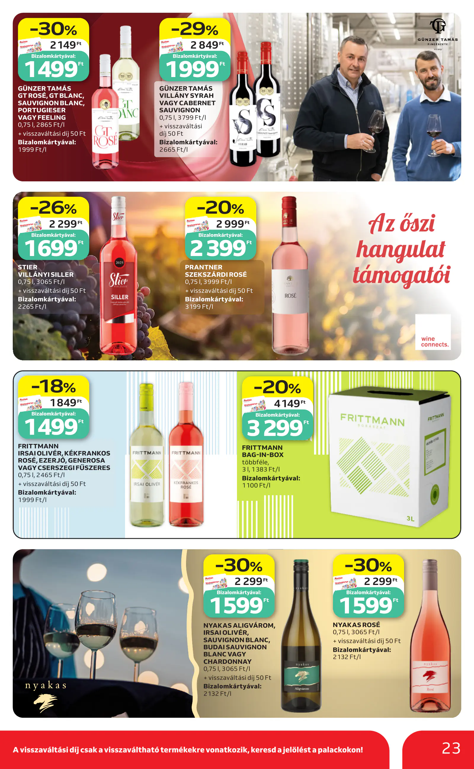 Auchan heti Hipermarket ajánlataink, 23. oldal (okt. 29. – nov. 4.)