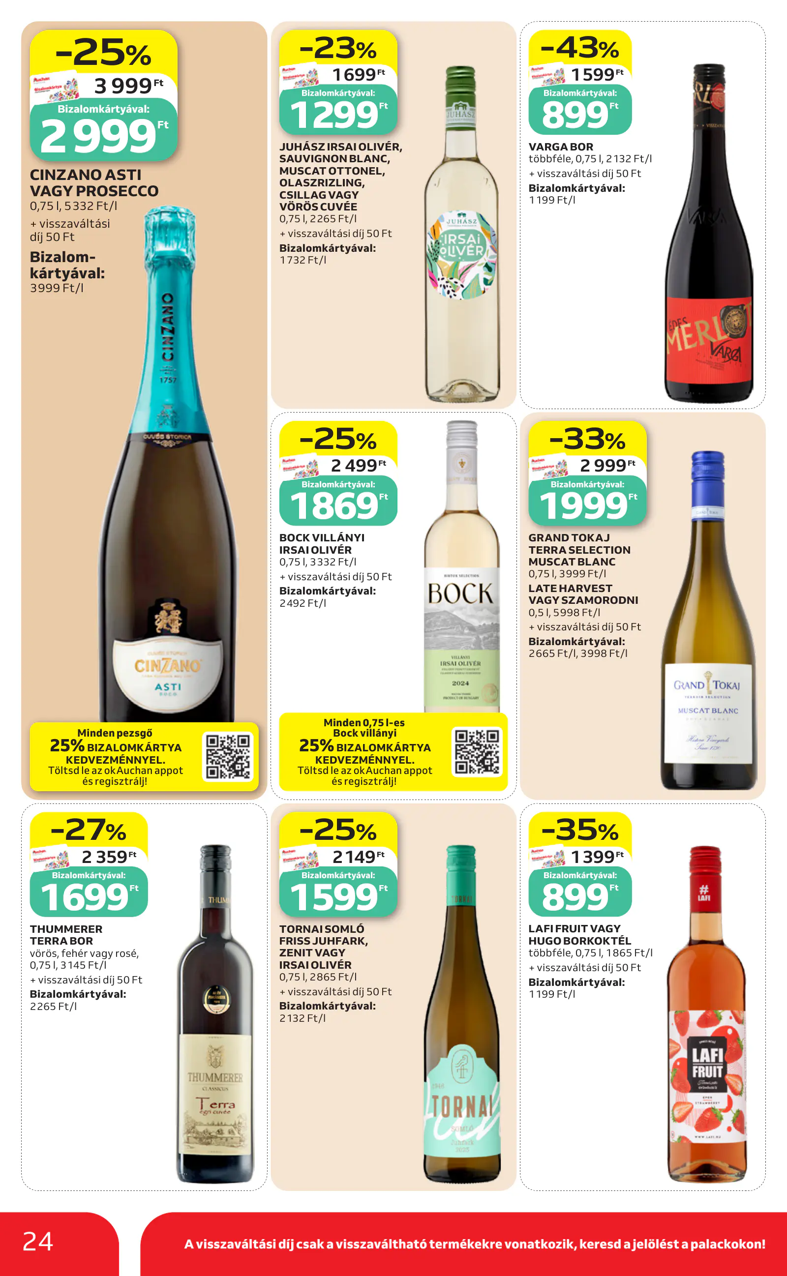Auchan heti Hipermarket ajánlataink, 24. oldal (okt. 29. – nov. 4.)