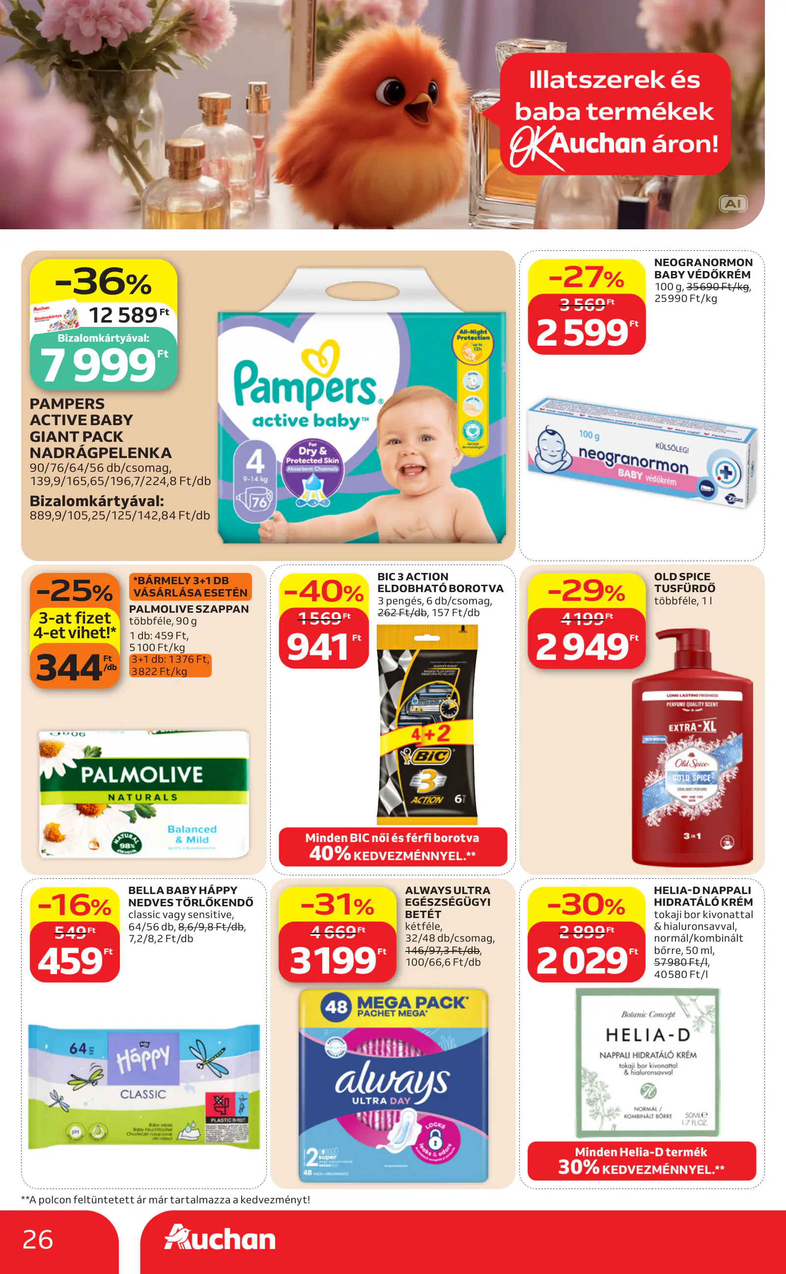 Auchan heti Hipermarket ajánlataink, 26. oldal (okt. 29. – nov. 4.)