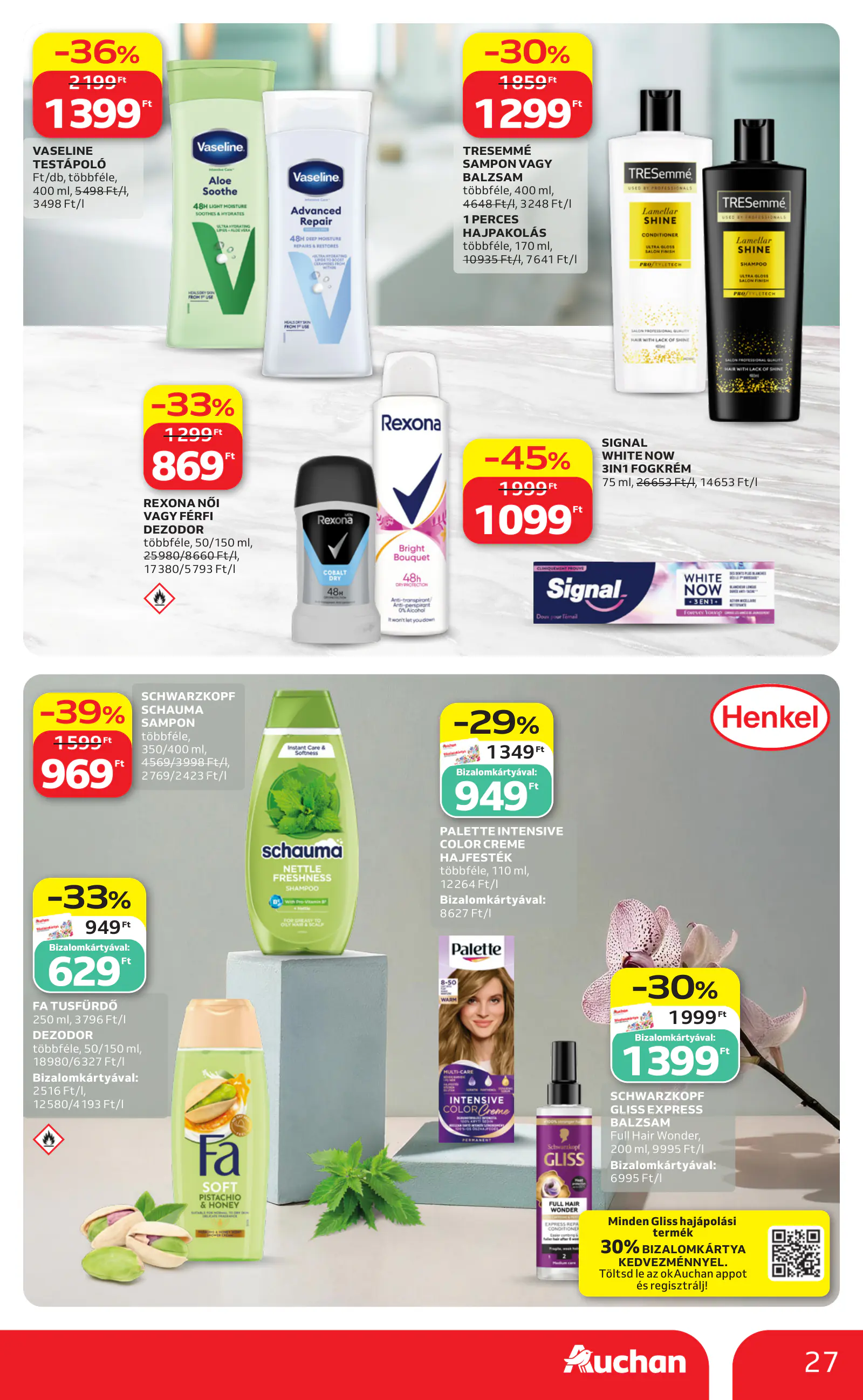 Auchan heti Hipermarket ajánlataink, 27. oldal (okt. 29. – nov. 4.)