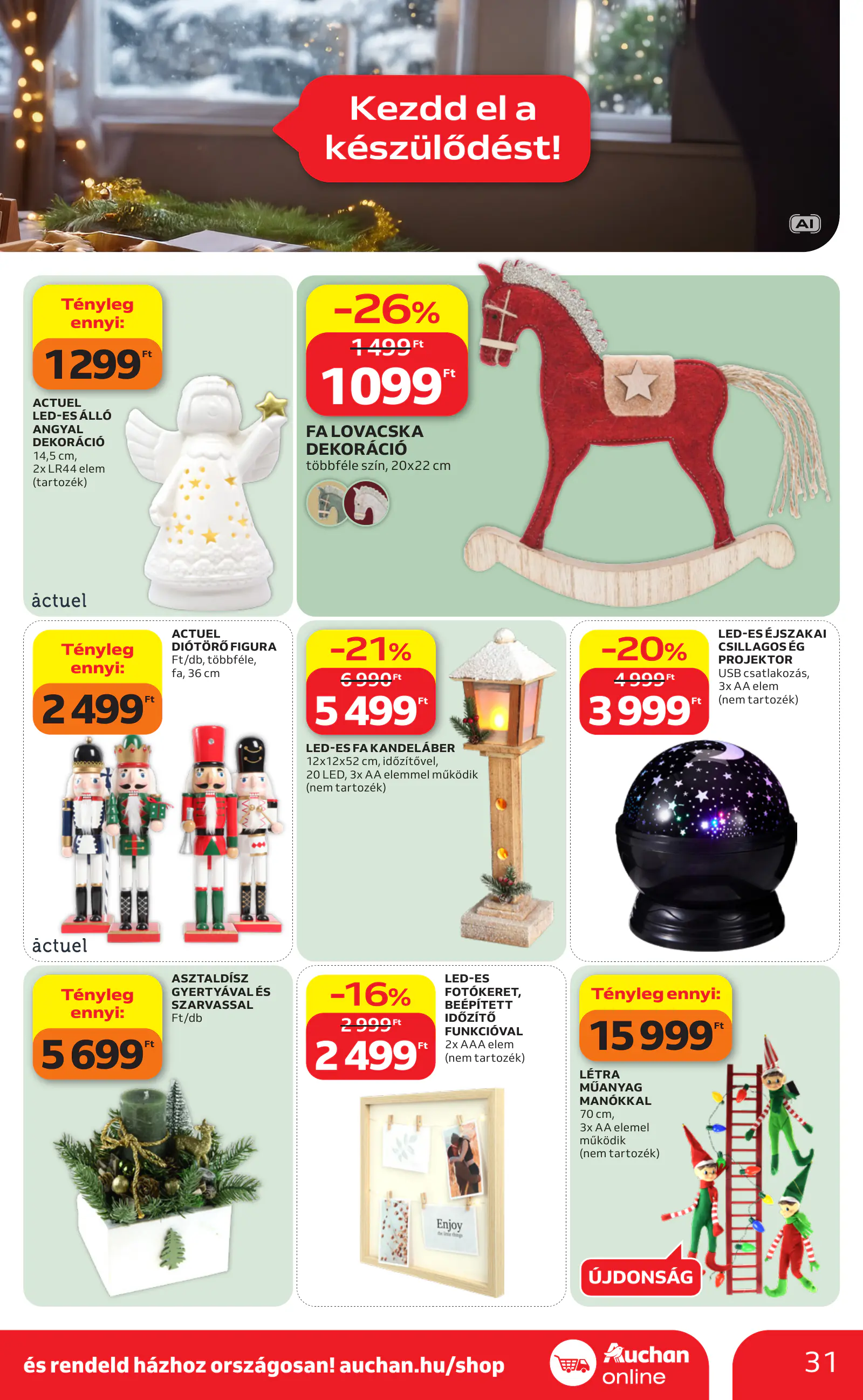 Auchan heti Hipermarket ajánlataink, 31. oldal (okt. 29. – nov. 4.)