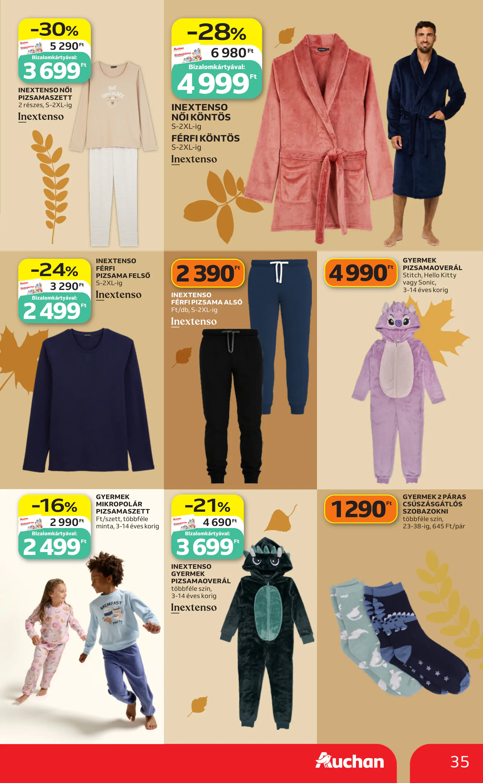 Auchan heti Hipermarket ajánlataink, 35. oldal (okt. 29. – nov. 4.)