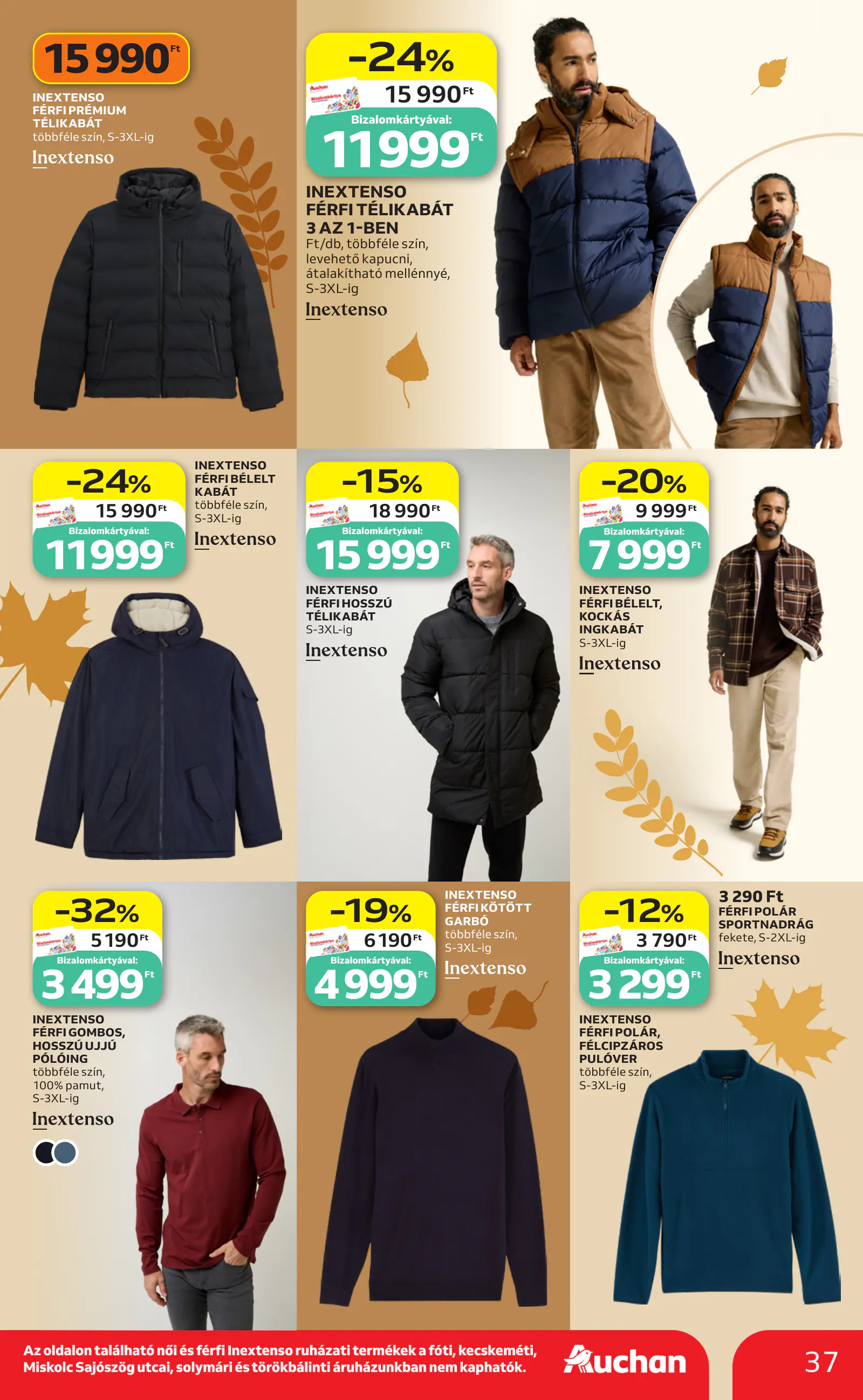 Auchan heti Hipermarket ajánlataink, 37. oldal (okt. 29. – nov. 4.)