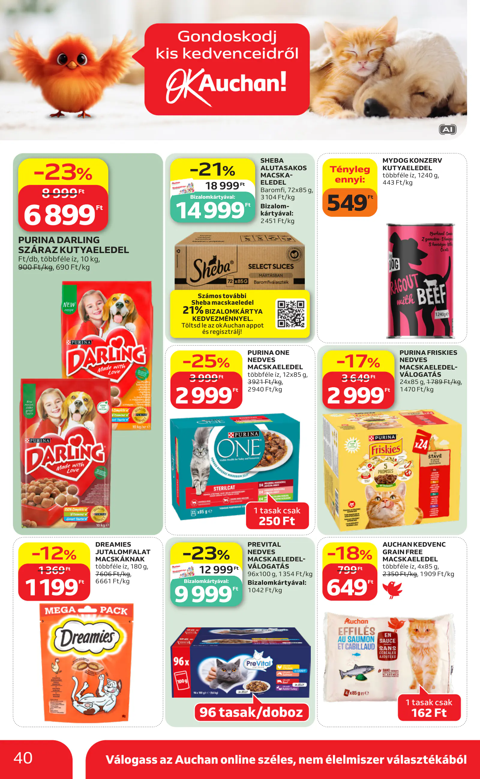 Auchan heti Hipermarket ajánlataink, 40. oldal (okt. 29. – nov. 4.)
