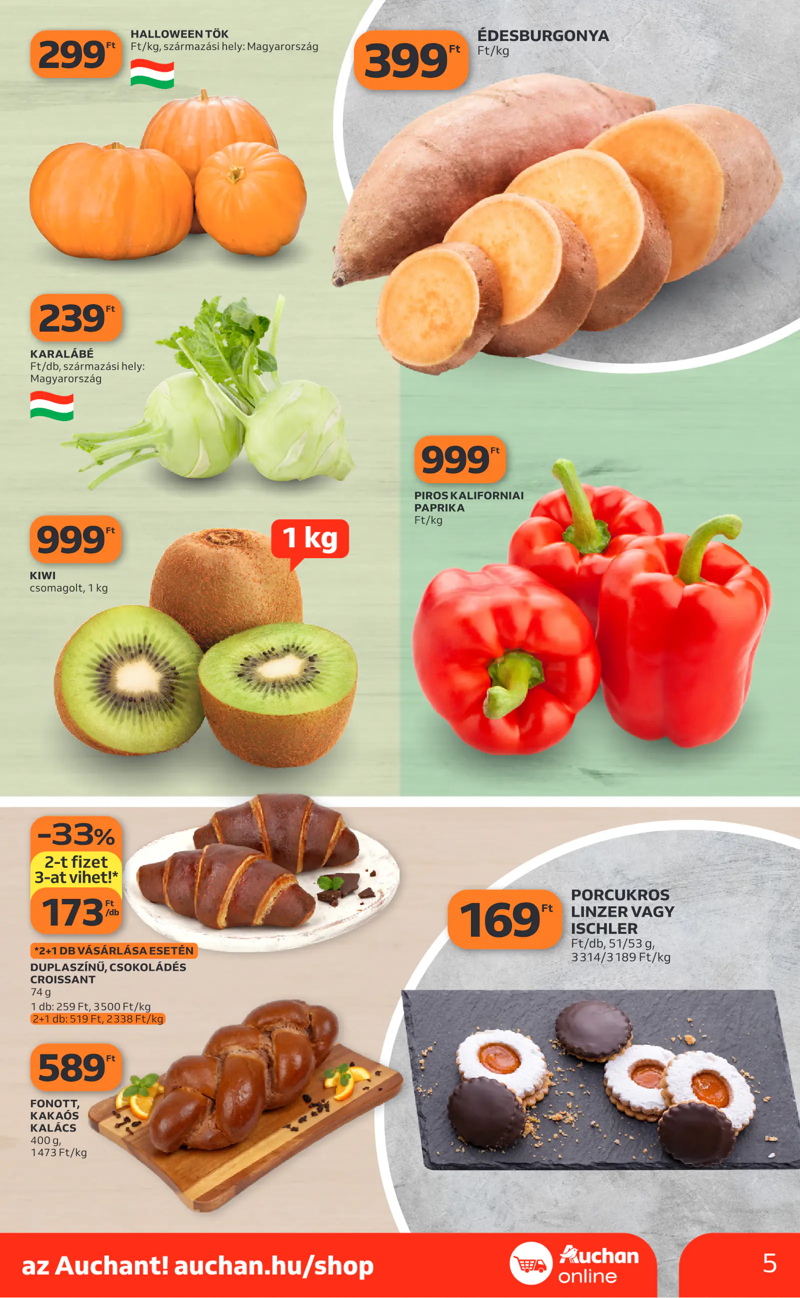 Auchan heti Szupermarket ajánlataink, 5. oldal (okt. 8–14.)