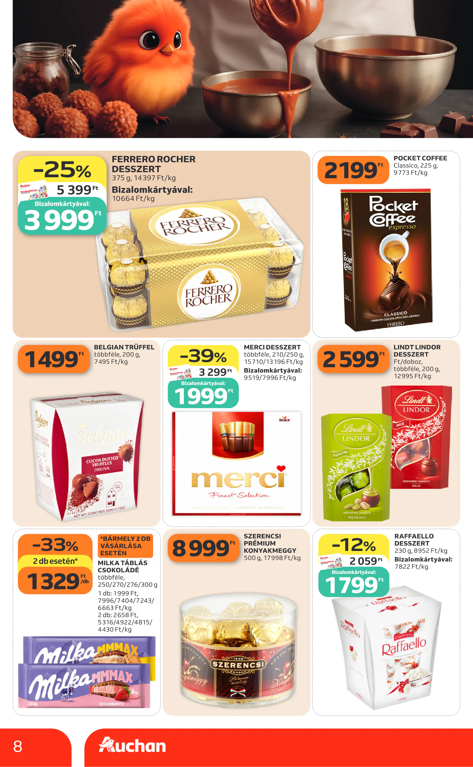 Auchan heti Szupermarket ajánlataink, 8. oldal (okt. 8–14.)