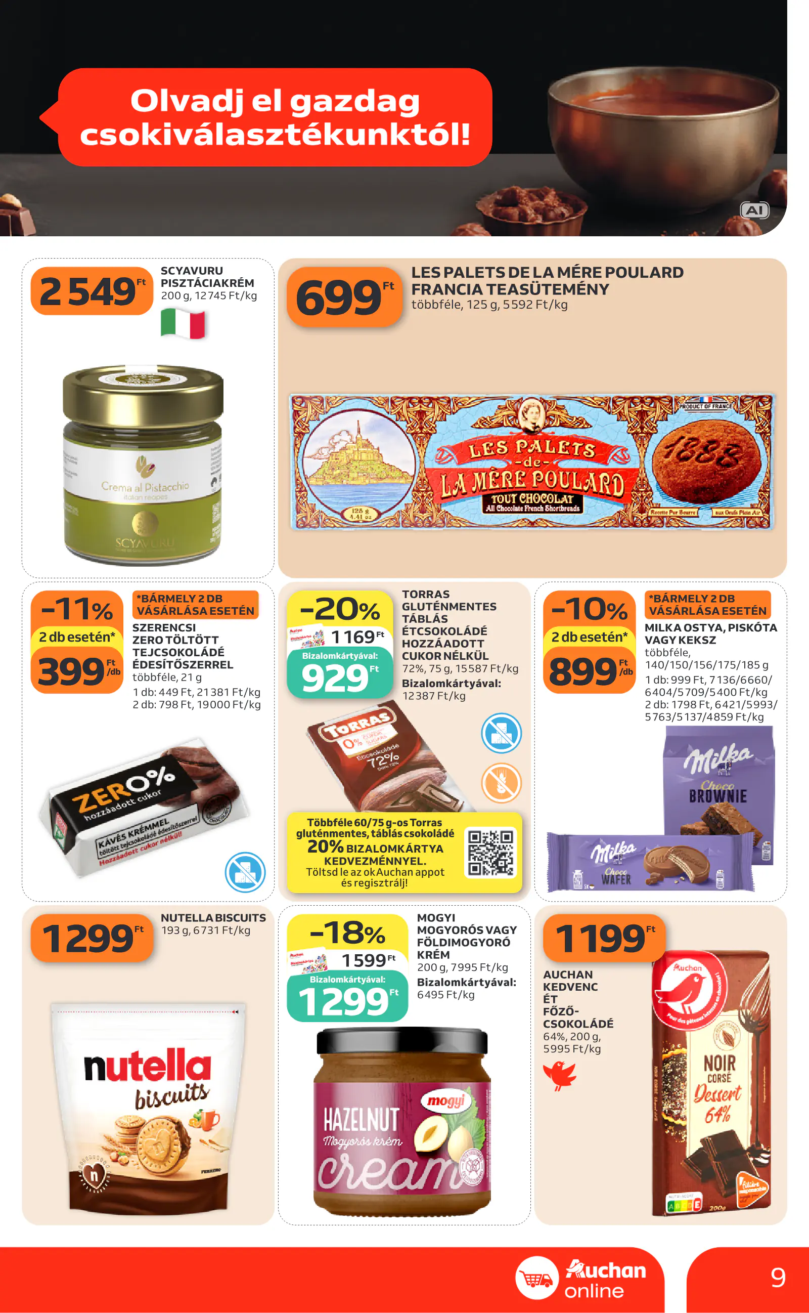 Auchan heti Szupermarket ajánlataink, 9. oldal (okt. 8–14.)