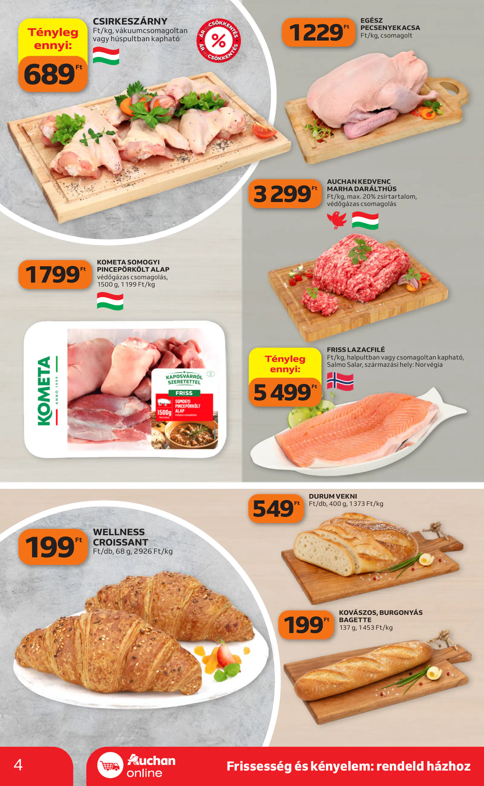 Auchan heti Szupermarket ajánlataink, 4. oldal (okt. 15–21.)