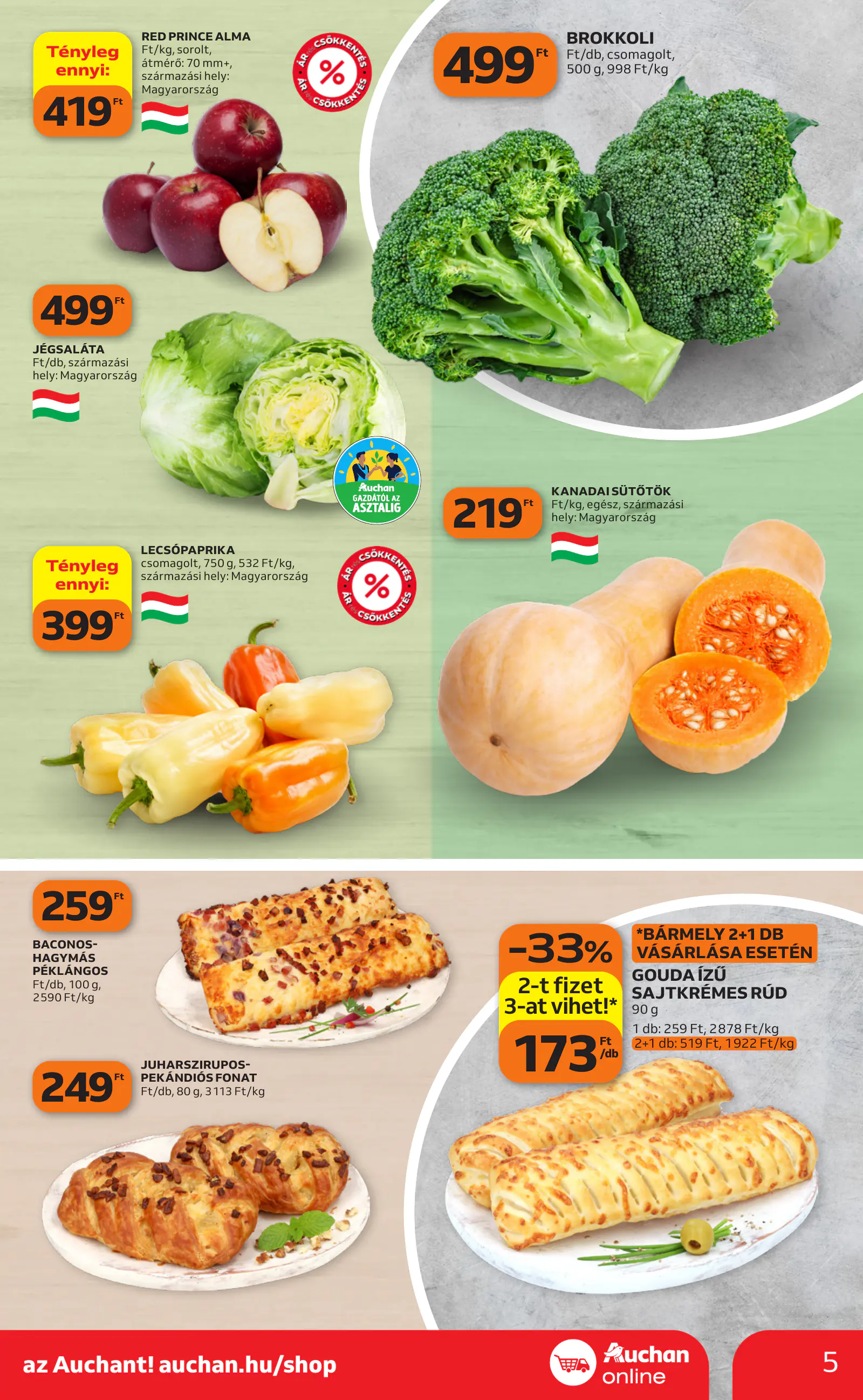 Auchan heti Szupermarket ajánlataink, 5. oldal (okt. 15–21.)