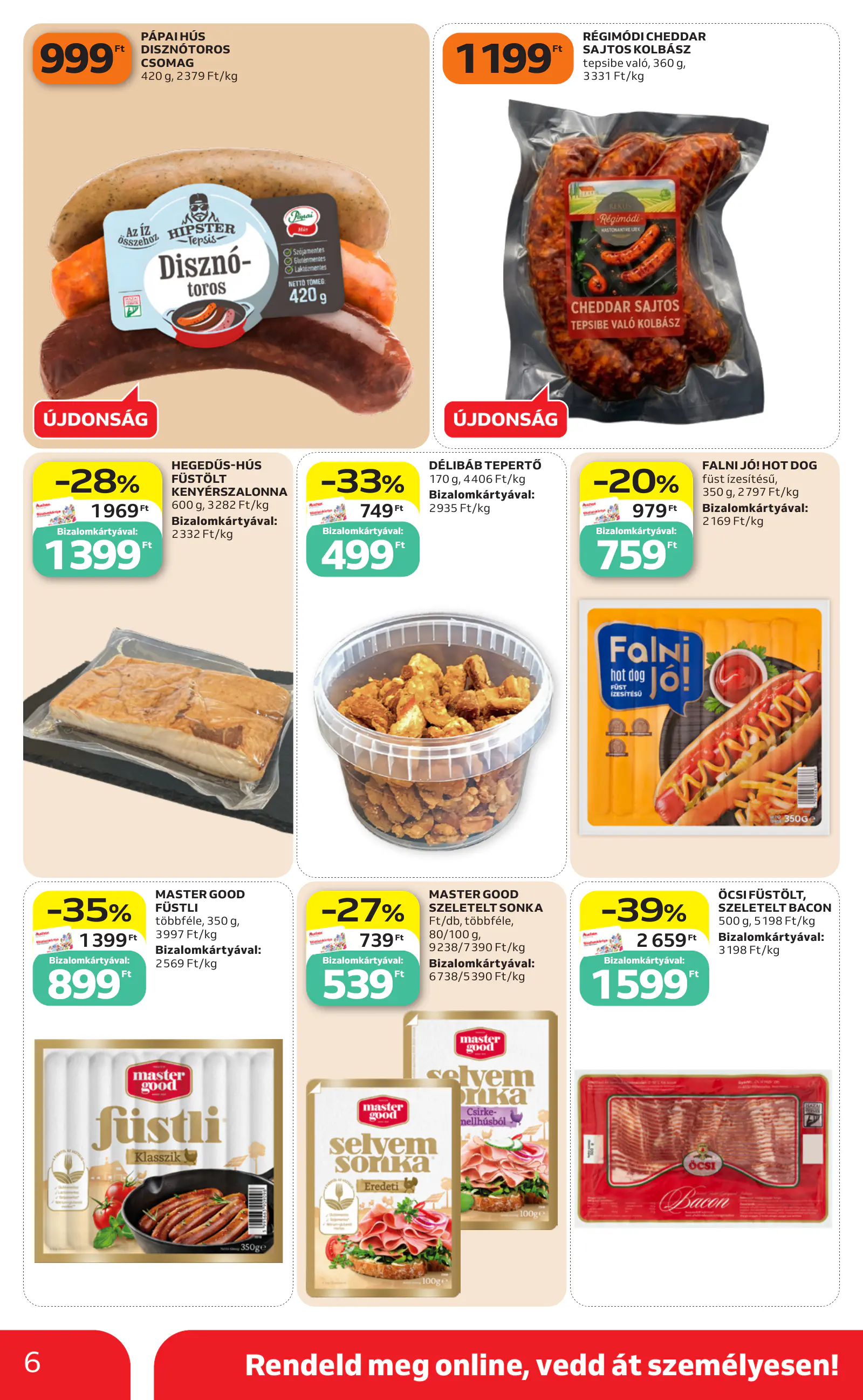 Auchan heti Szupermarket ajánlataink, 6. oldal (okt. 15–21.)