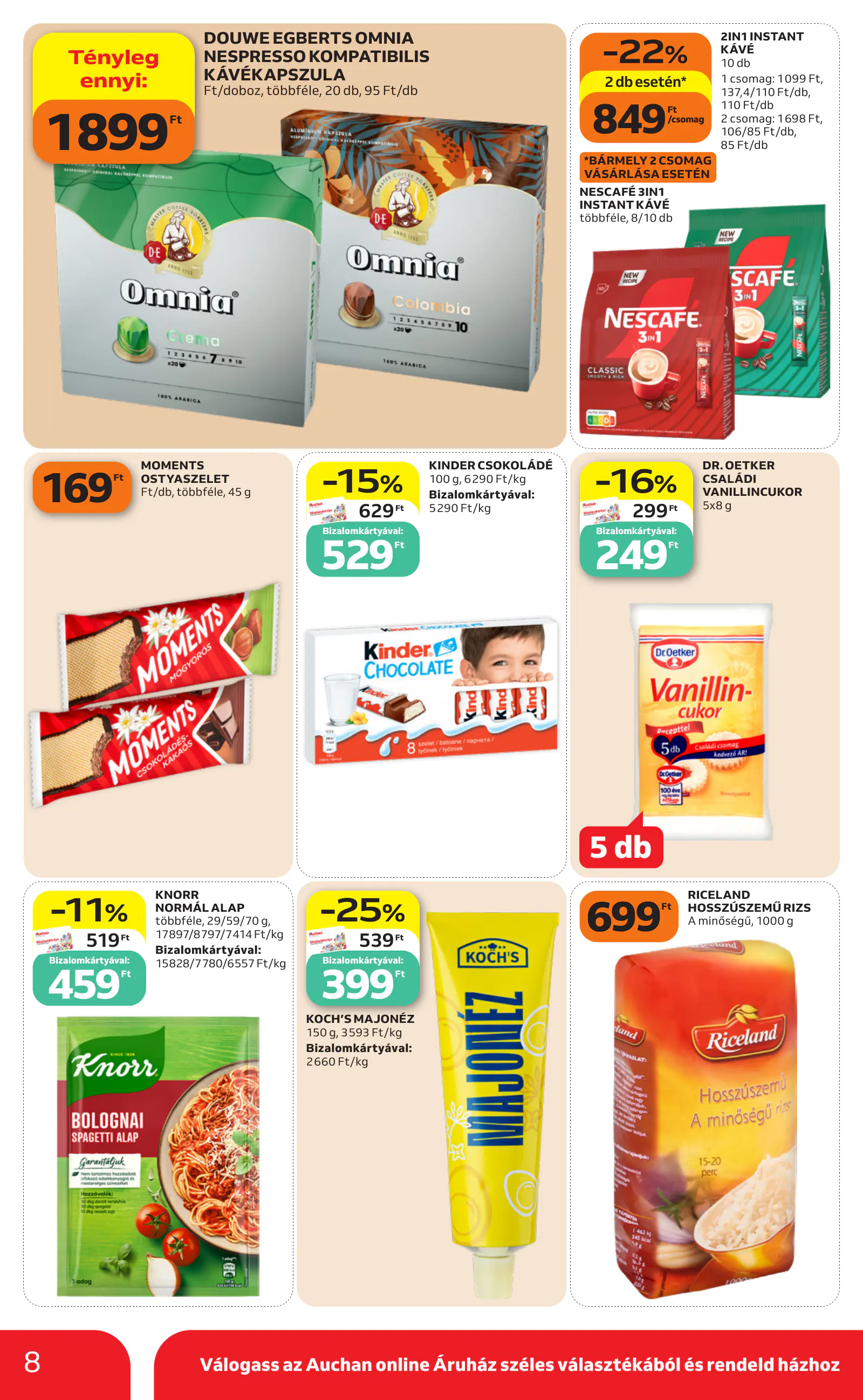 Auchan heti Szupermarket ajánlataink, 8. oldal (okt. 15–21.)