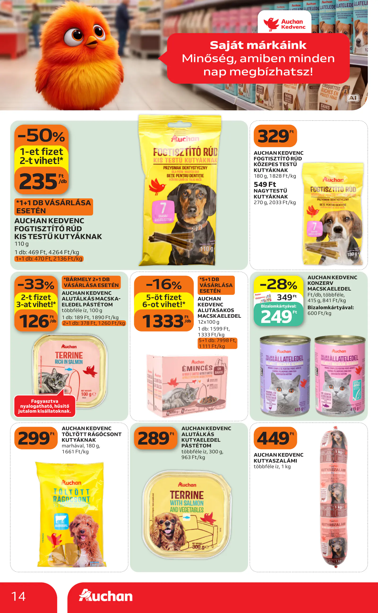 Auchan heti Szupermarket ajánlataink, 14. oldal (okt. 15–21.)