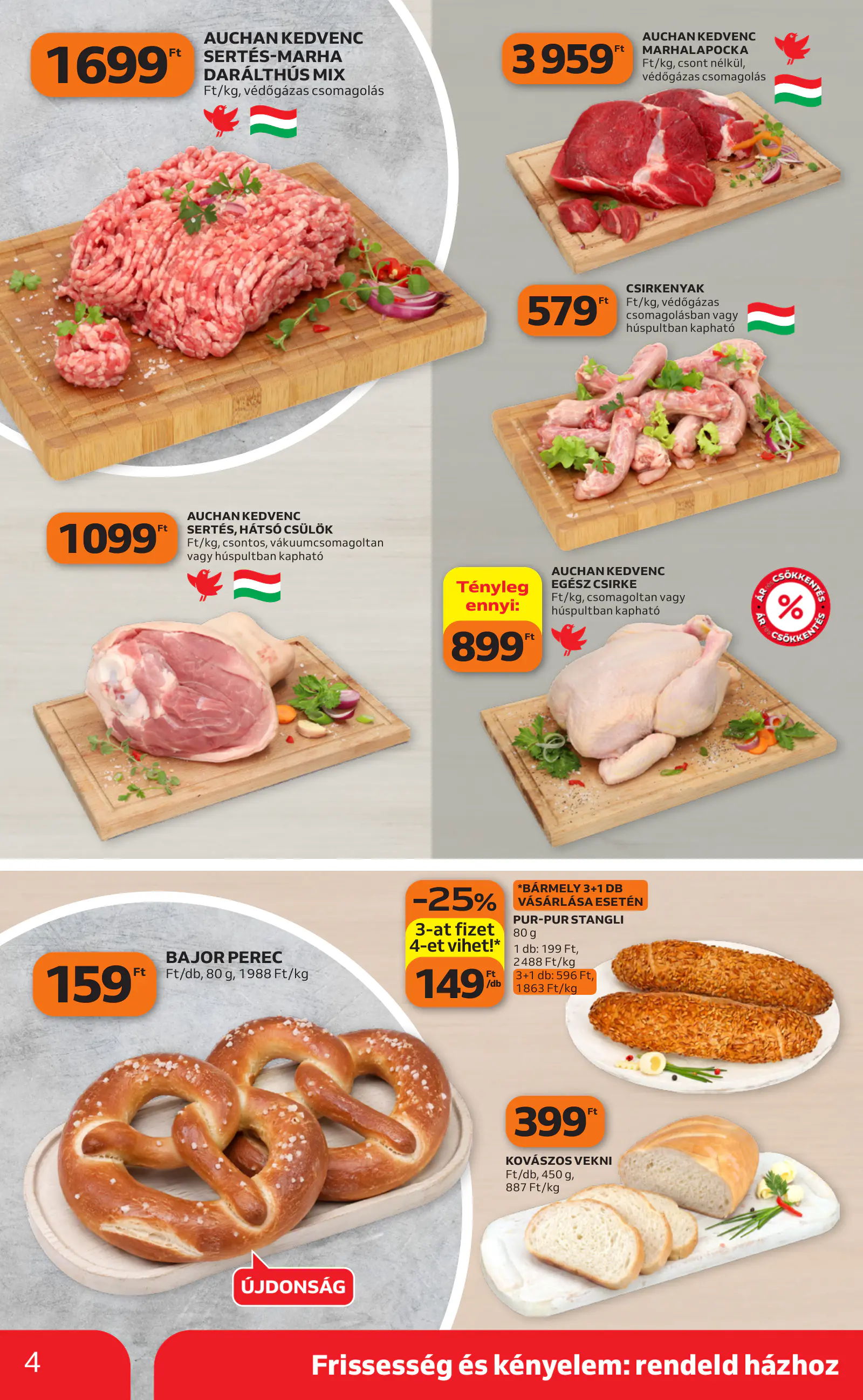 Auchan heti Szupermarket ajánlataink, 4. oldal (okt. 22–28.)