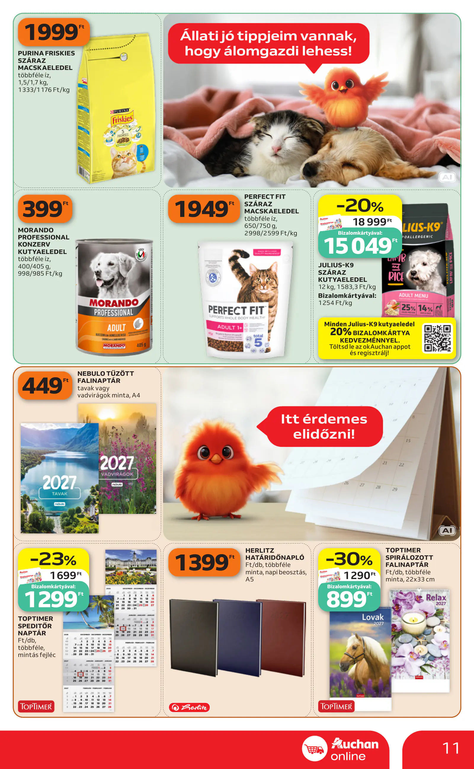 Auchan heti Szupermarket ajánlataink, 11. oldal (okt. 22–28.)