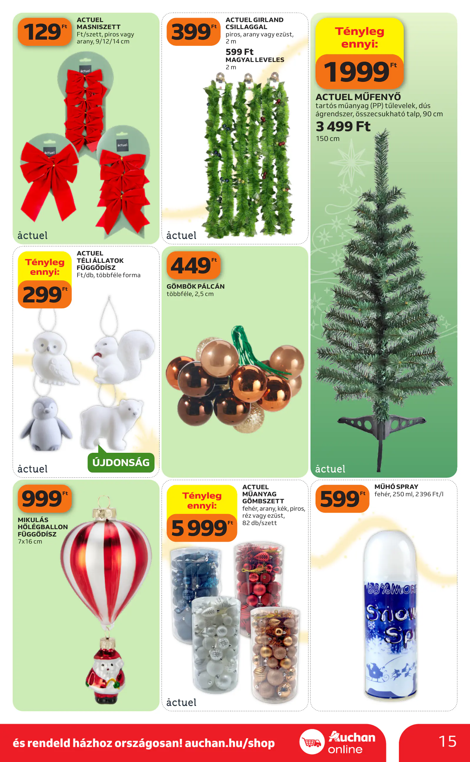 Auchan heti Szupermarket ajánlataink, 15. oldal (okt. 22–28.)