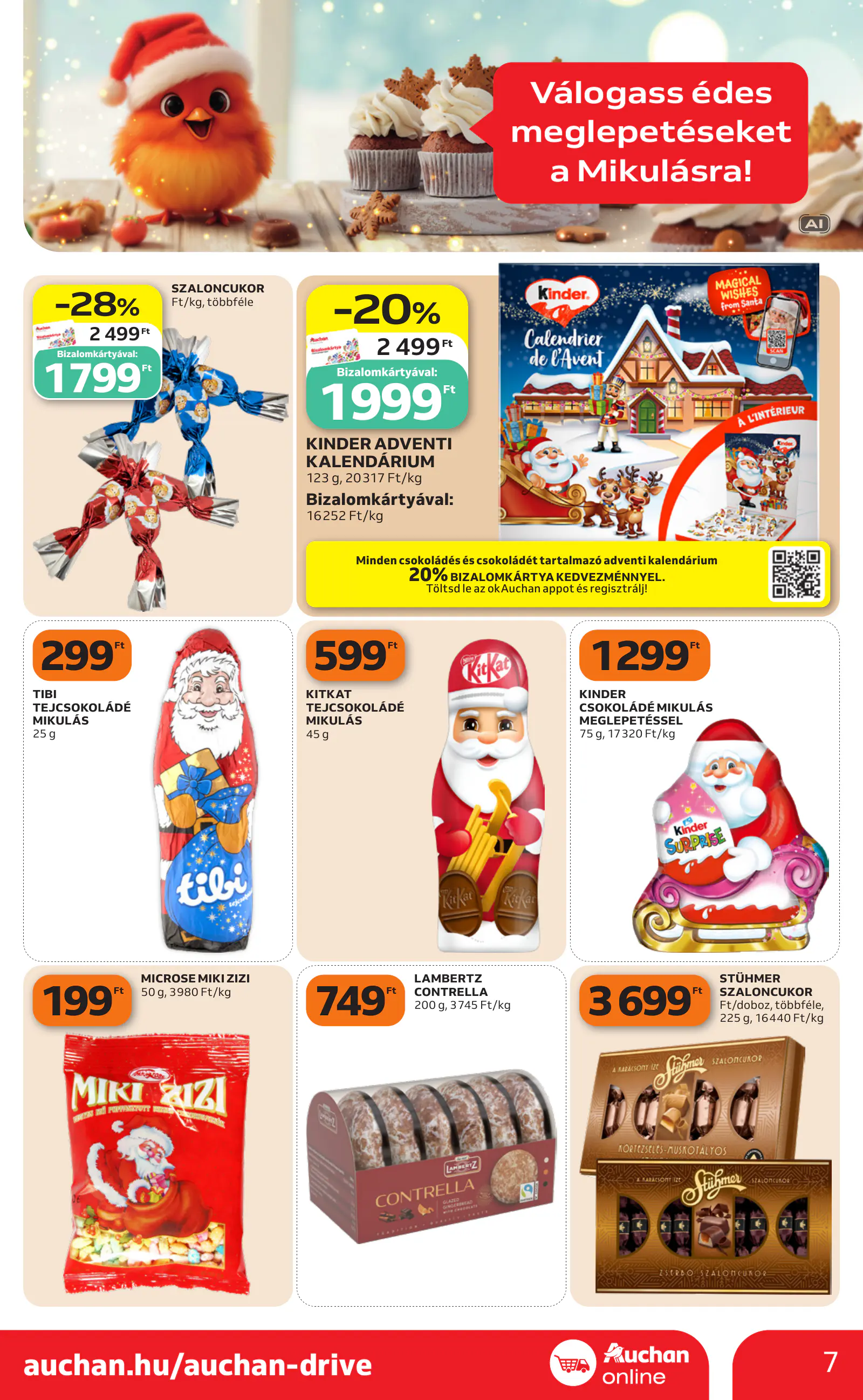 Auchan heti Szupermarket ajánlataink, 7. oldal (okt. 29. – nov. 4.)