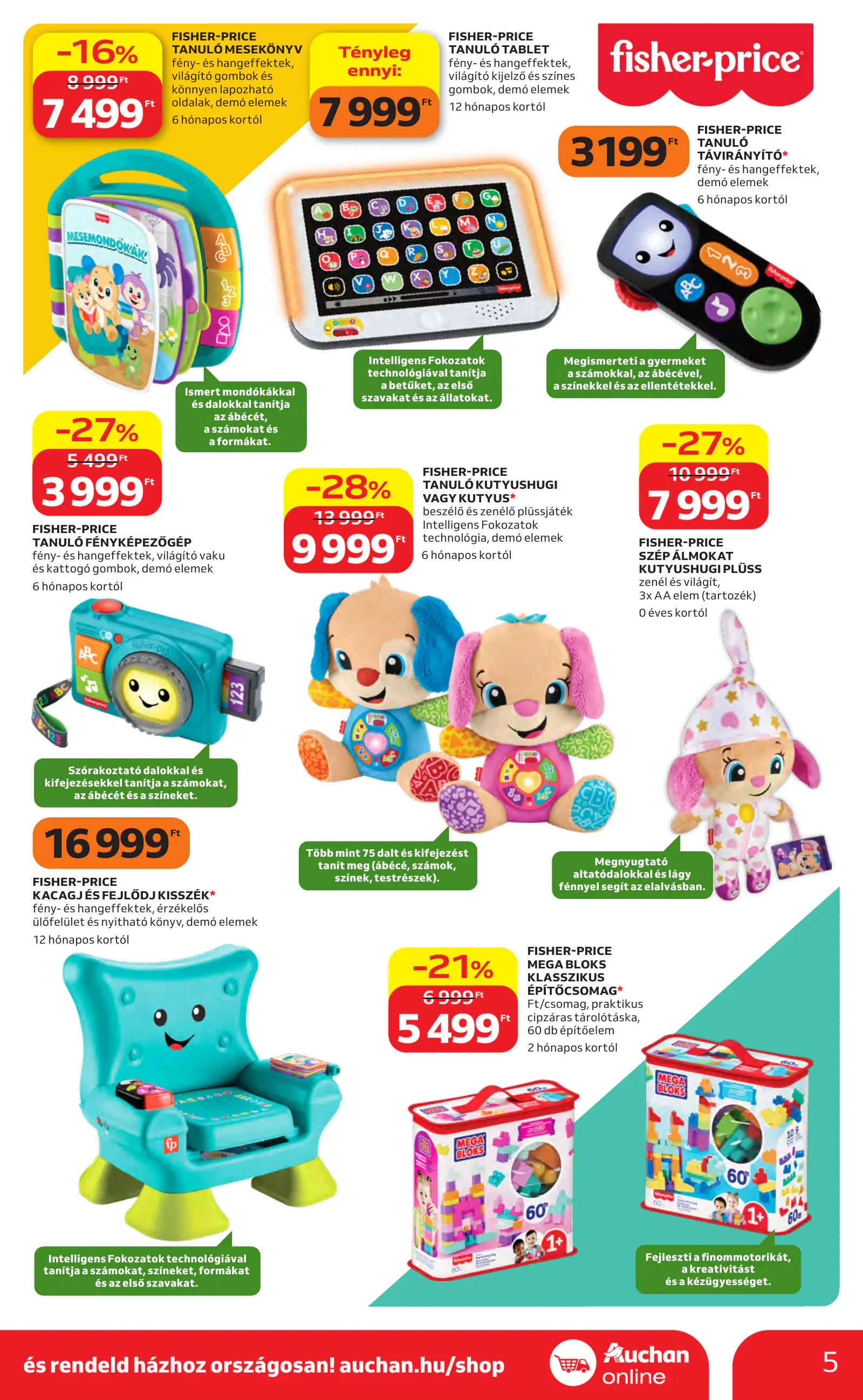 Auchan Karácsonyi ajánlataink, 5. oldal (okt. 22. – nov. 25.)