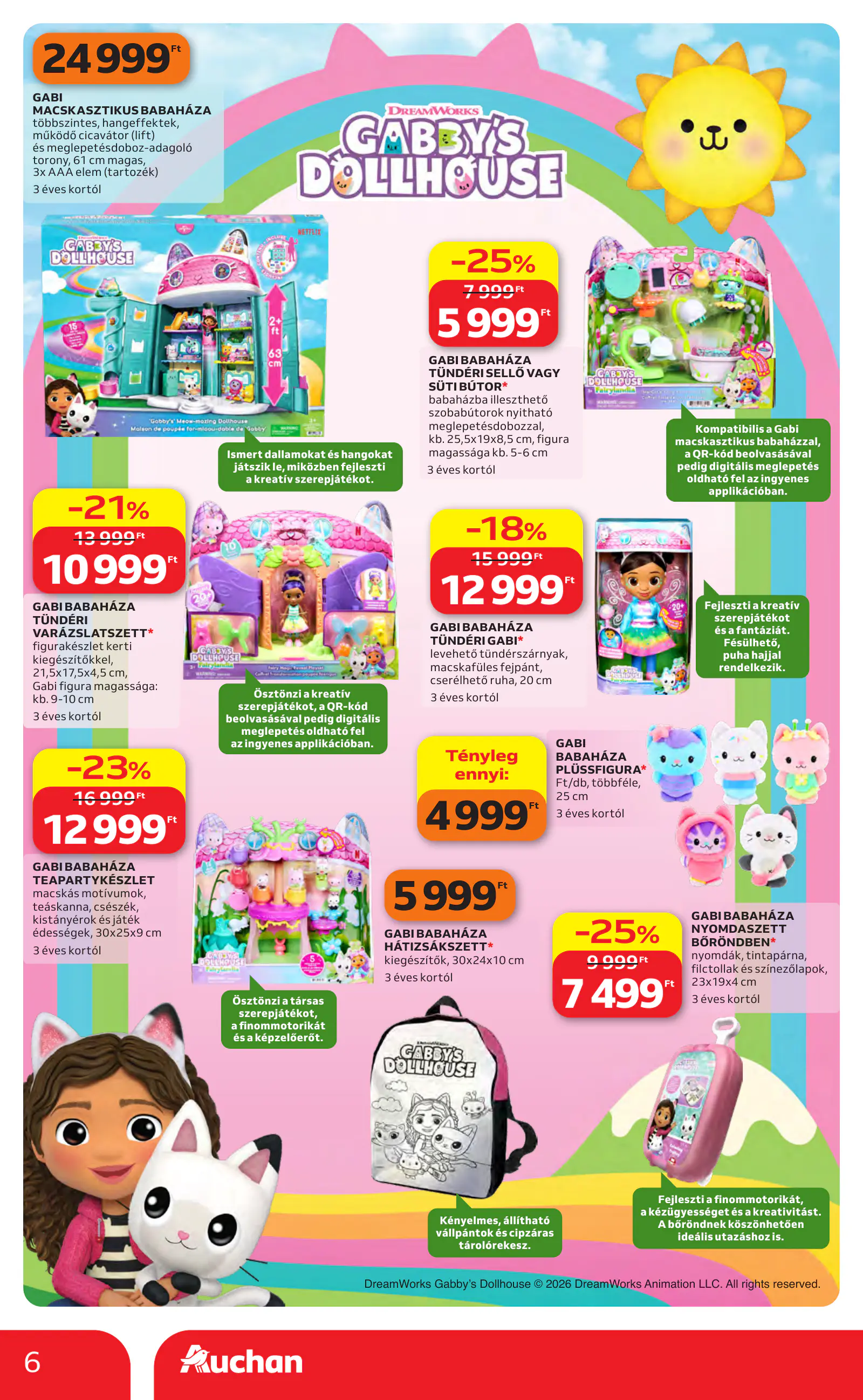Auchan Karácsonyi ajánlataink, 6. oldal (okt. 22. – nov. 25.)