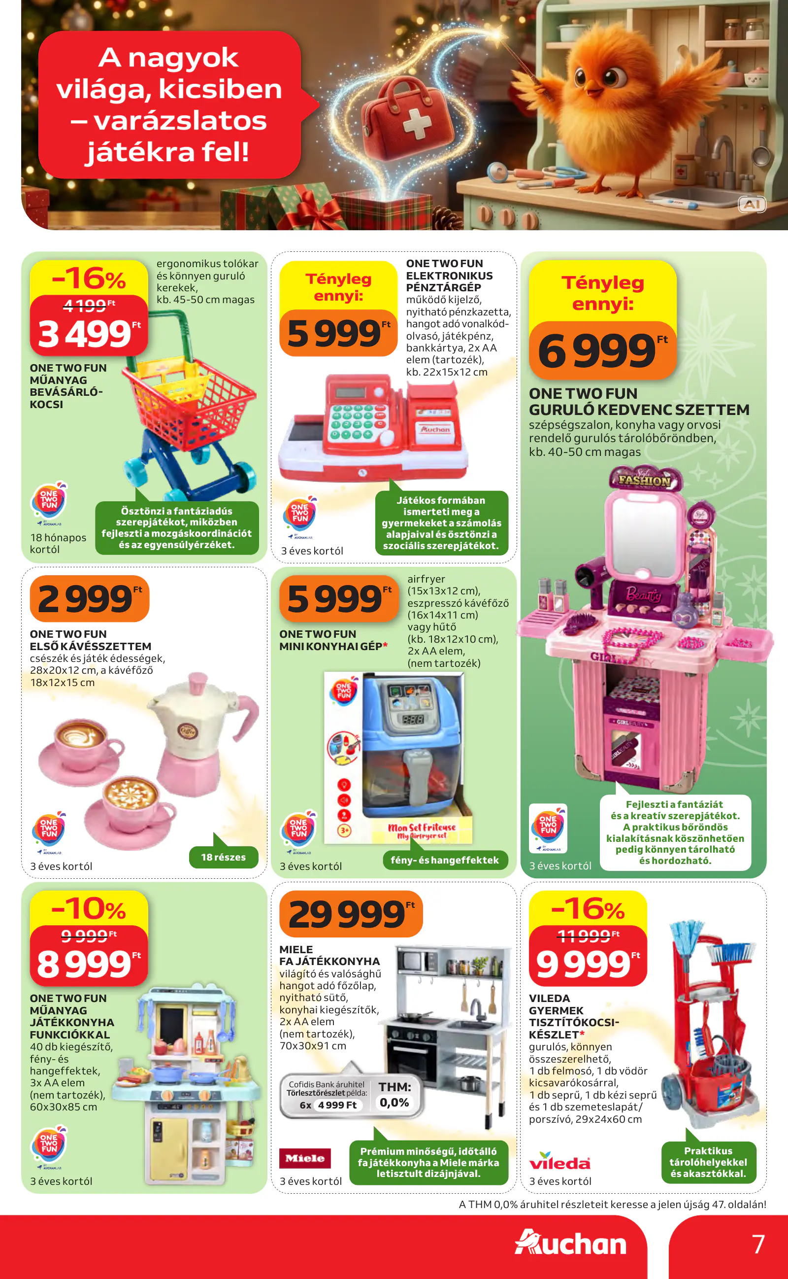 Auchan Karácsonyi ajánlataink, 7. oldal (okt. 22. – nov. 25.)