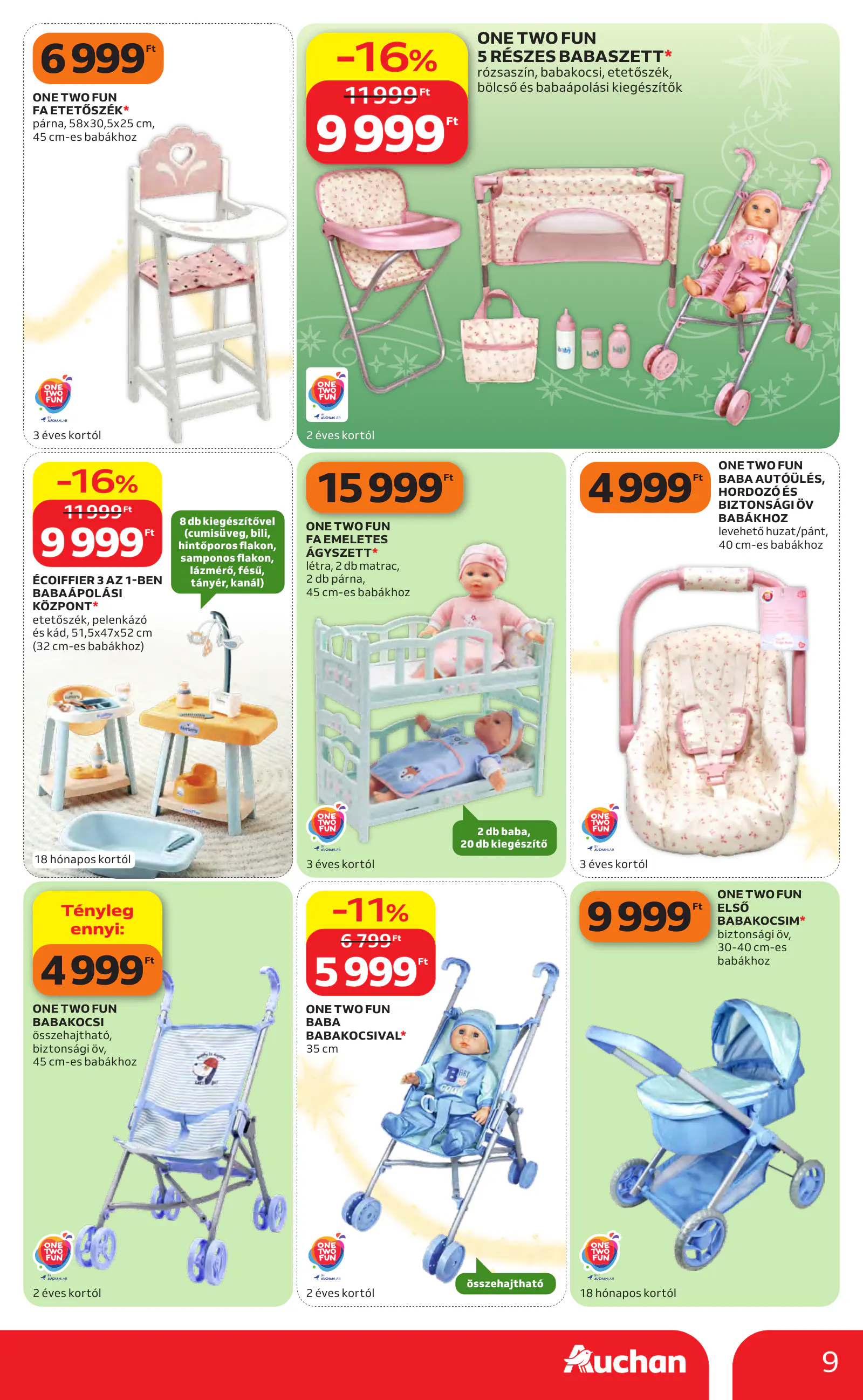 Auchan Karácsonyi ajánlataink, 9. oldal (okt. 22. – nov. 25.)
