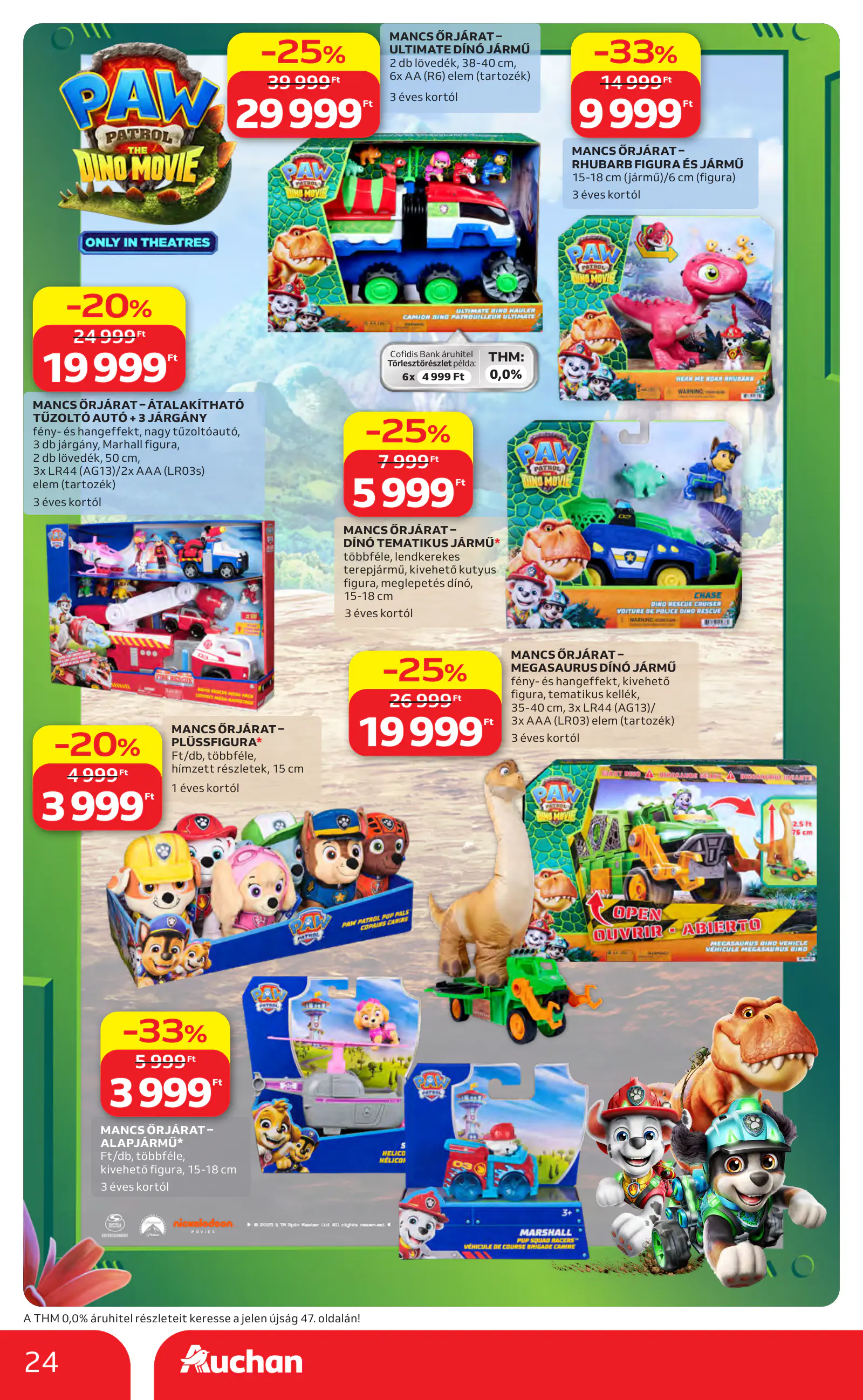 Auchan Karácsonyi ajánlataink, 24. oldal (okt. 22. – nov. 25.)