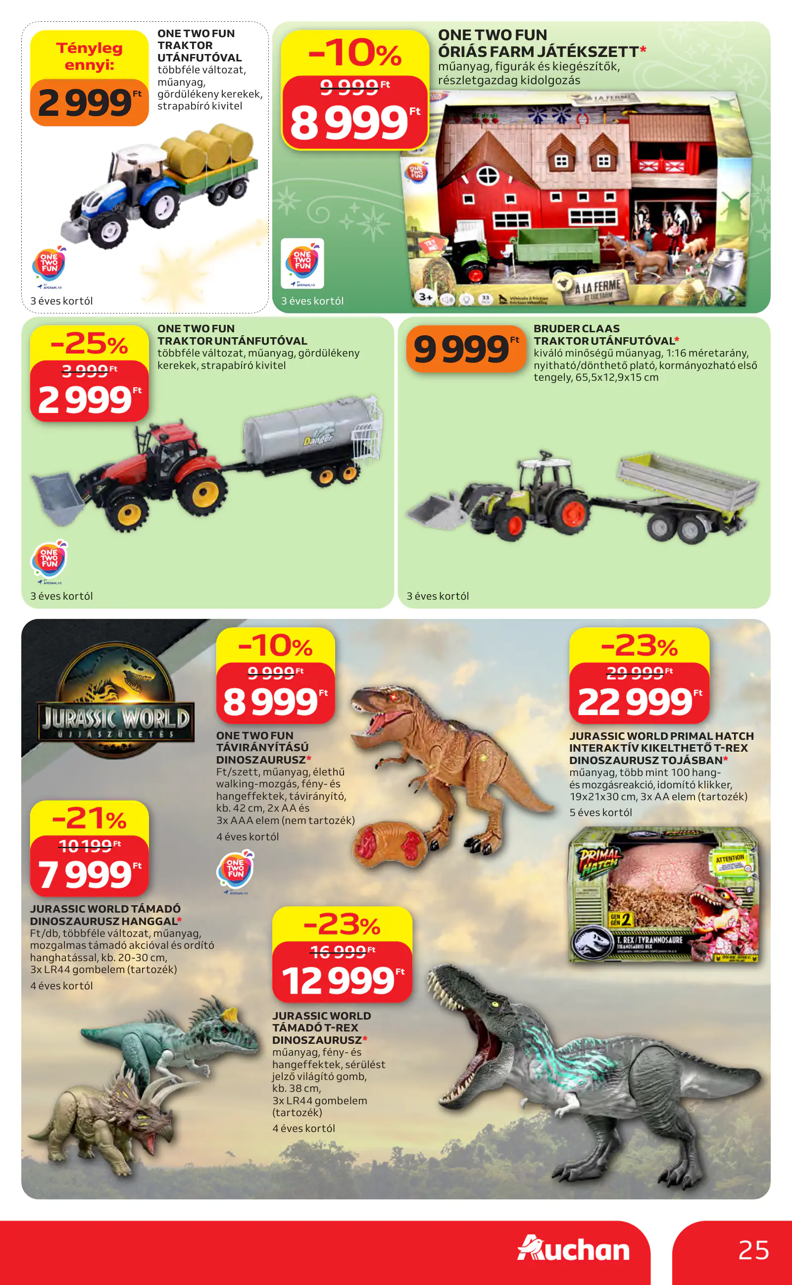 Auchan Karácsonyi ajánlataink, 25. oldal (okt. 22. – nov. 25.)