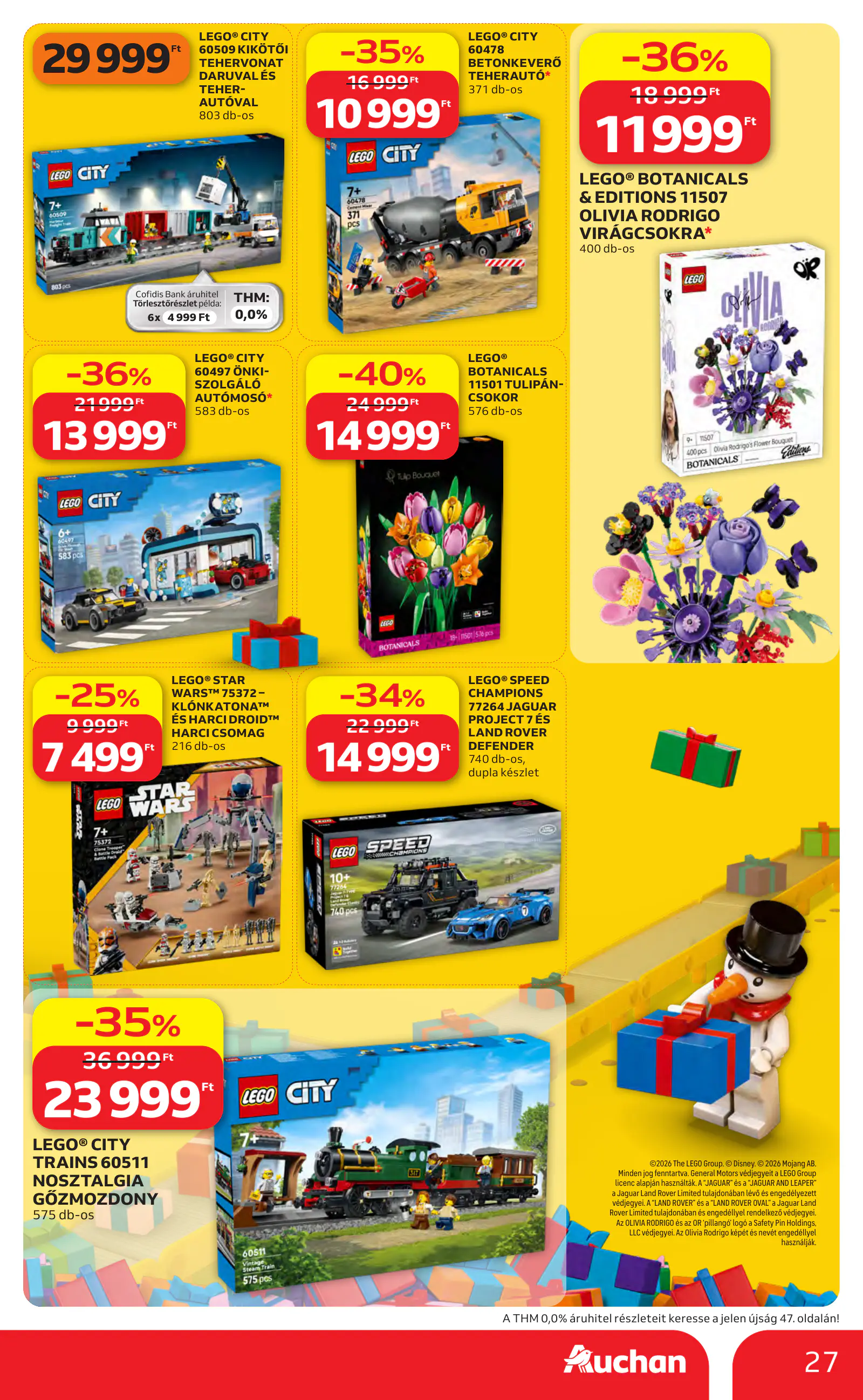 Auchan Karácsonyi ajánlataink, 27. oldal (okt. 22. – nov. 25.)