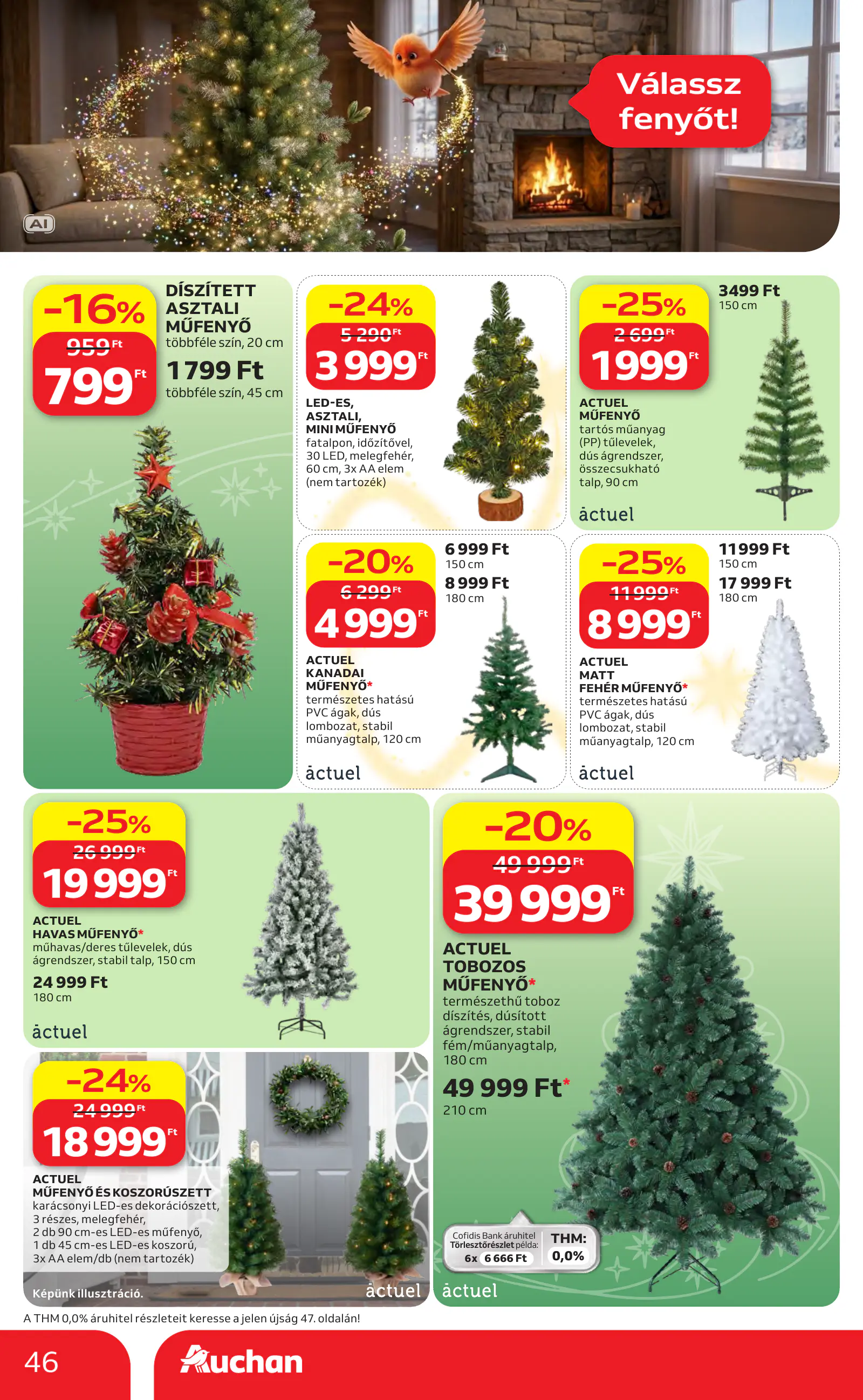 Auchan Karácsonyi ajánlataink, 46. oldal (okt. 22. – nov. 25.)
