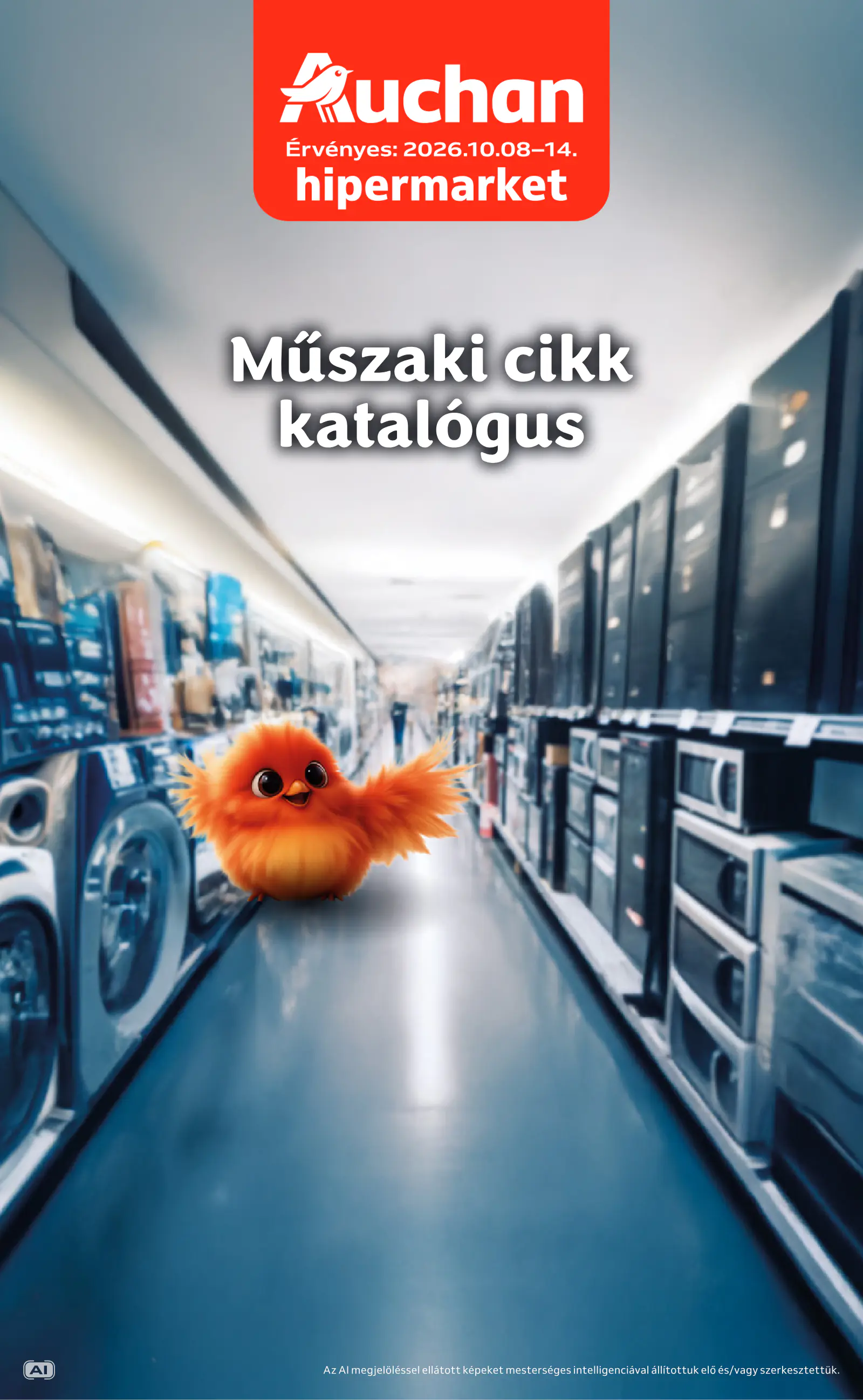 Auchan Műszaki ajánlataink, 1. oldal (okt. 8–14.)