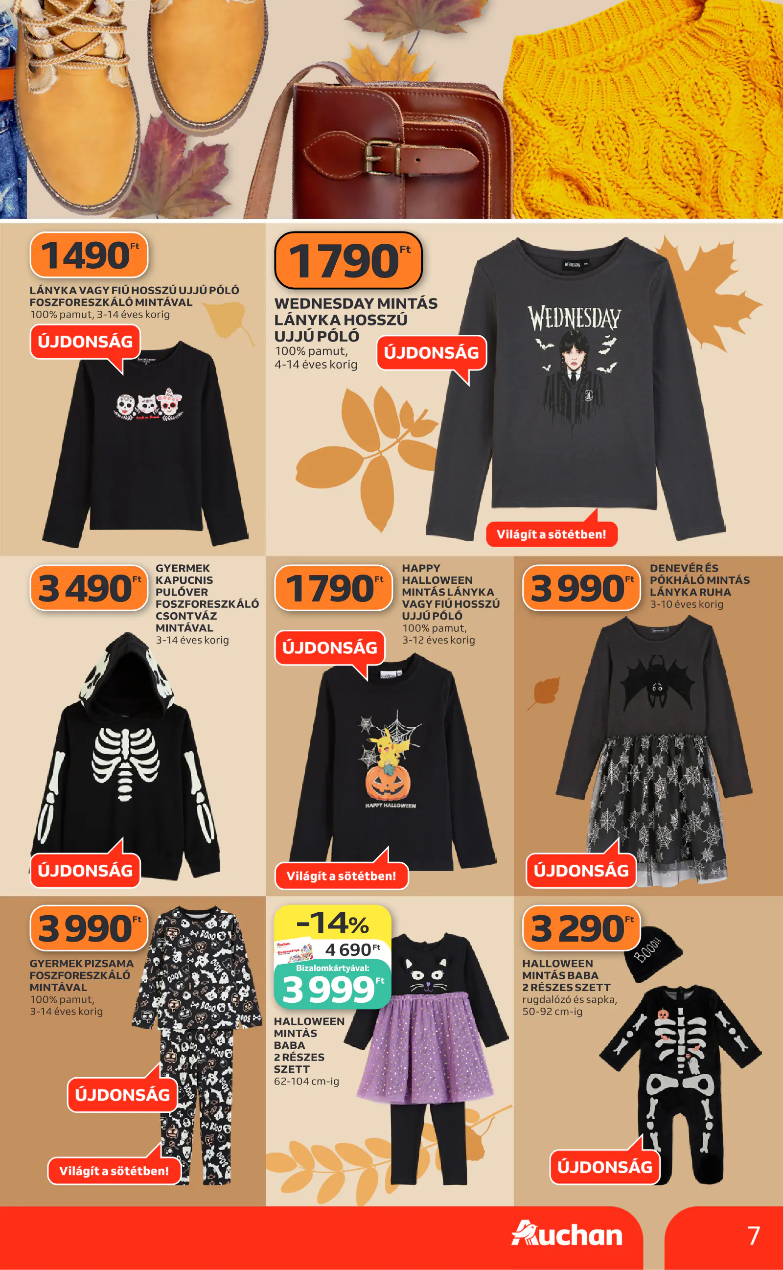 Auchan Őszi ruha ajánlataink, 7. oldal (okt. 1–21.)