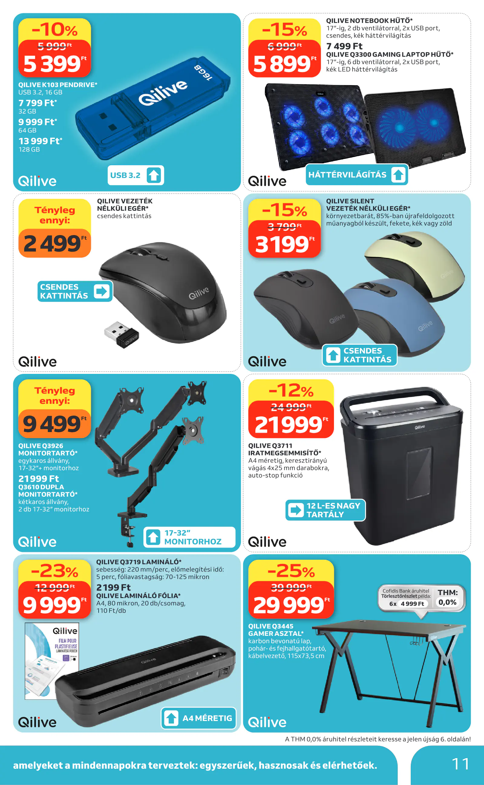 Auchan Qilive ajánlataink, 11. oldal (okt. 8–28.)