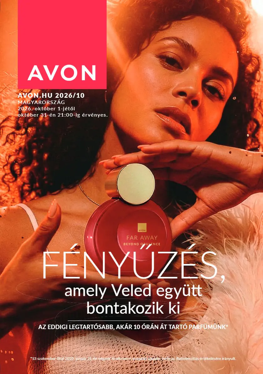 Avon digitális brosúra C10, 1. oldal (okt. 1–31.)