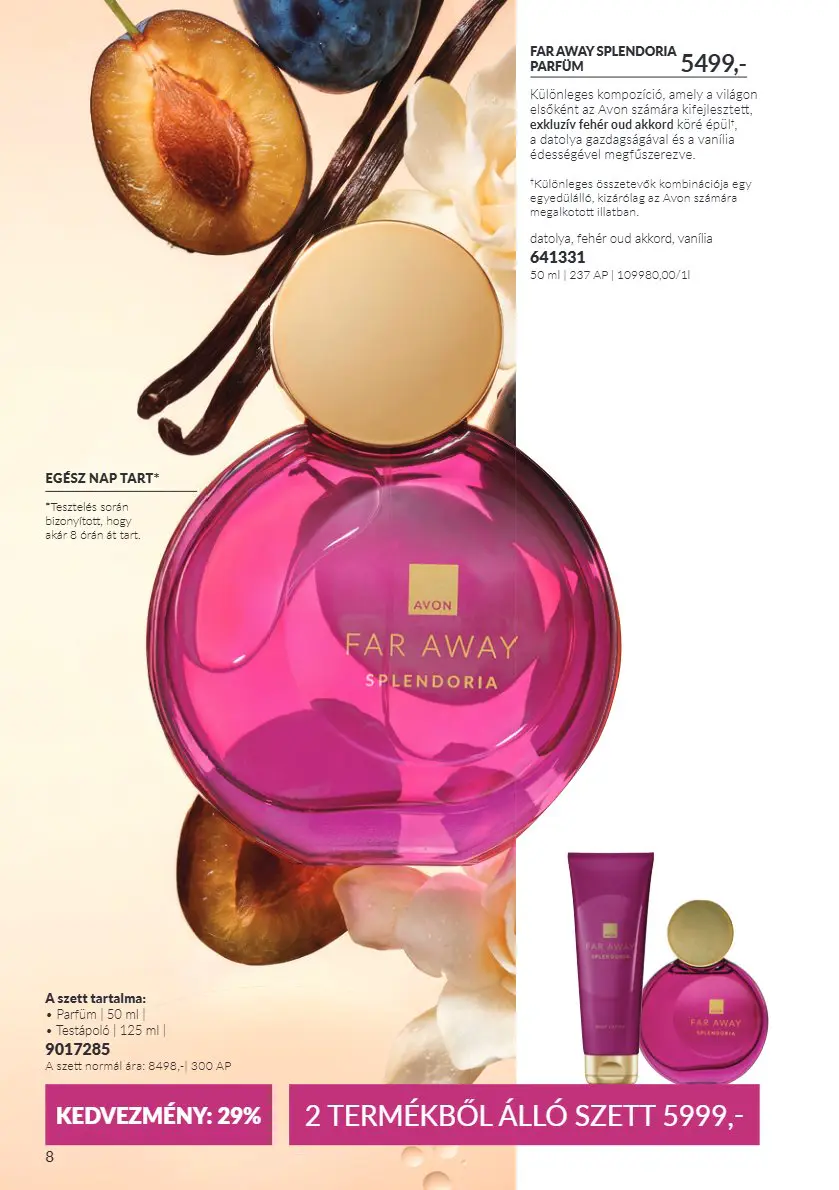Avon digitális brosúra C10, 8. oldal (okt. 1–31.)