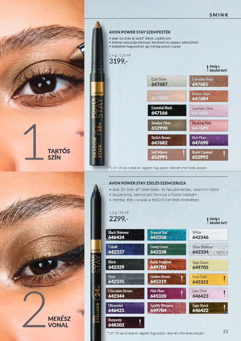 Avon digitális brosúra C10, 23. oldal (okt. 1–31.)