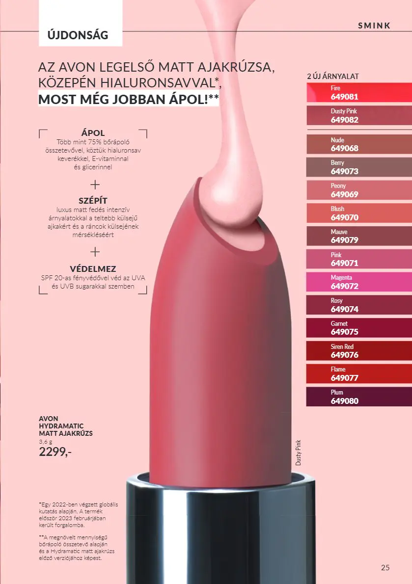 Avon digitális brosúra C10, 25. oldal (okt. 1–31.)